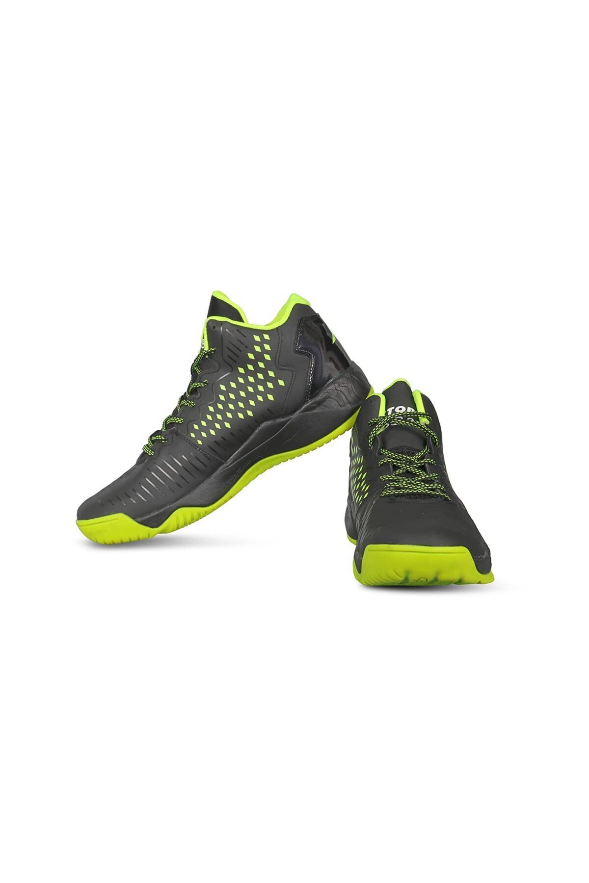 Vector X-Bb-22 Basketball Shoes | Black/green | 8 Uk/9 Us/42 Eu | Synthetic/eva | Lightweight 2