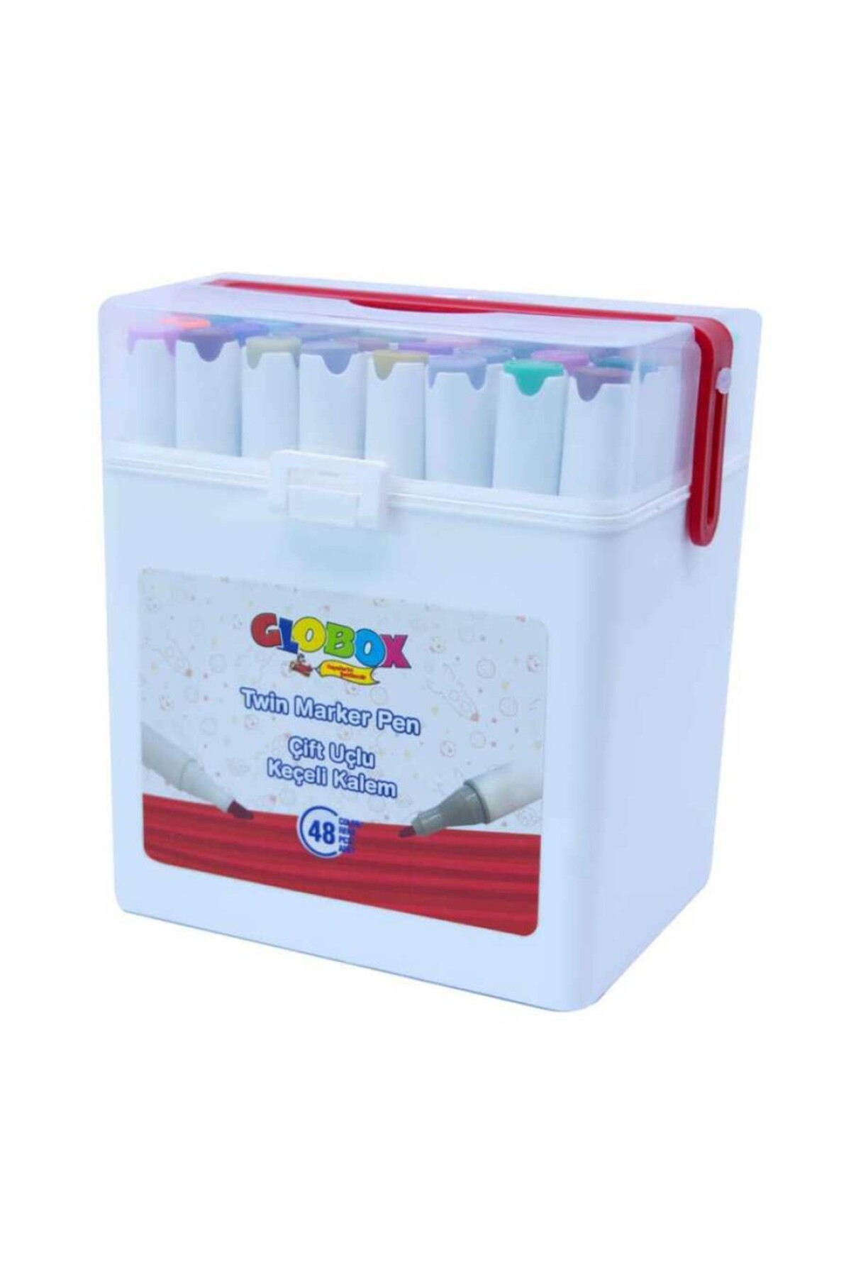 Genel Markalar Twin Marker Set Çift Uçlu Keçeli Kalem 48 Renk