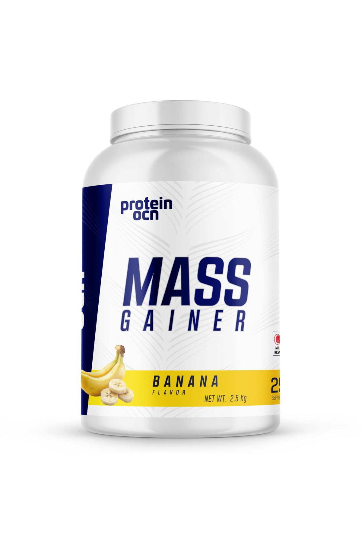 Proteinocean Mass Gainer - Muz - 2.5kg - 25 Servis