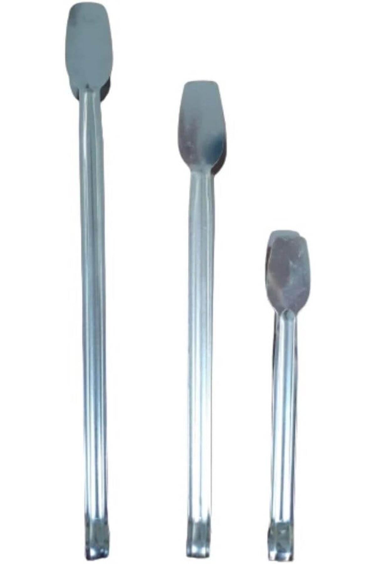 STOREMAX 3 Farklı Boyda Paslanmaz Çelik Şef Mangal Barbekü Maşa Seti Kömür Izgara Maşa Seti