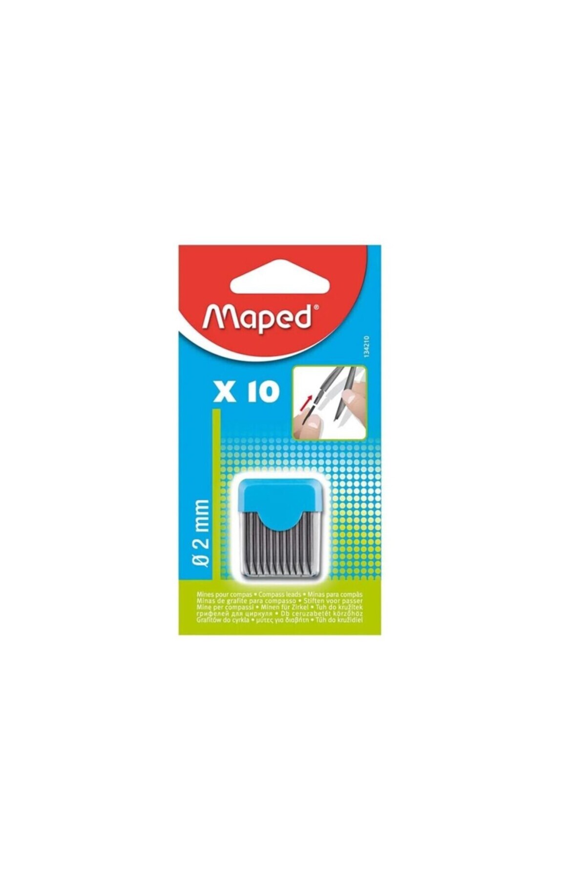 Maped Pergel Ucu 2mm 10'lu