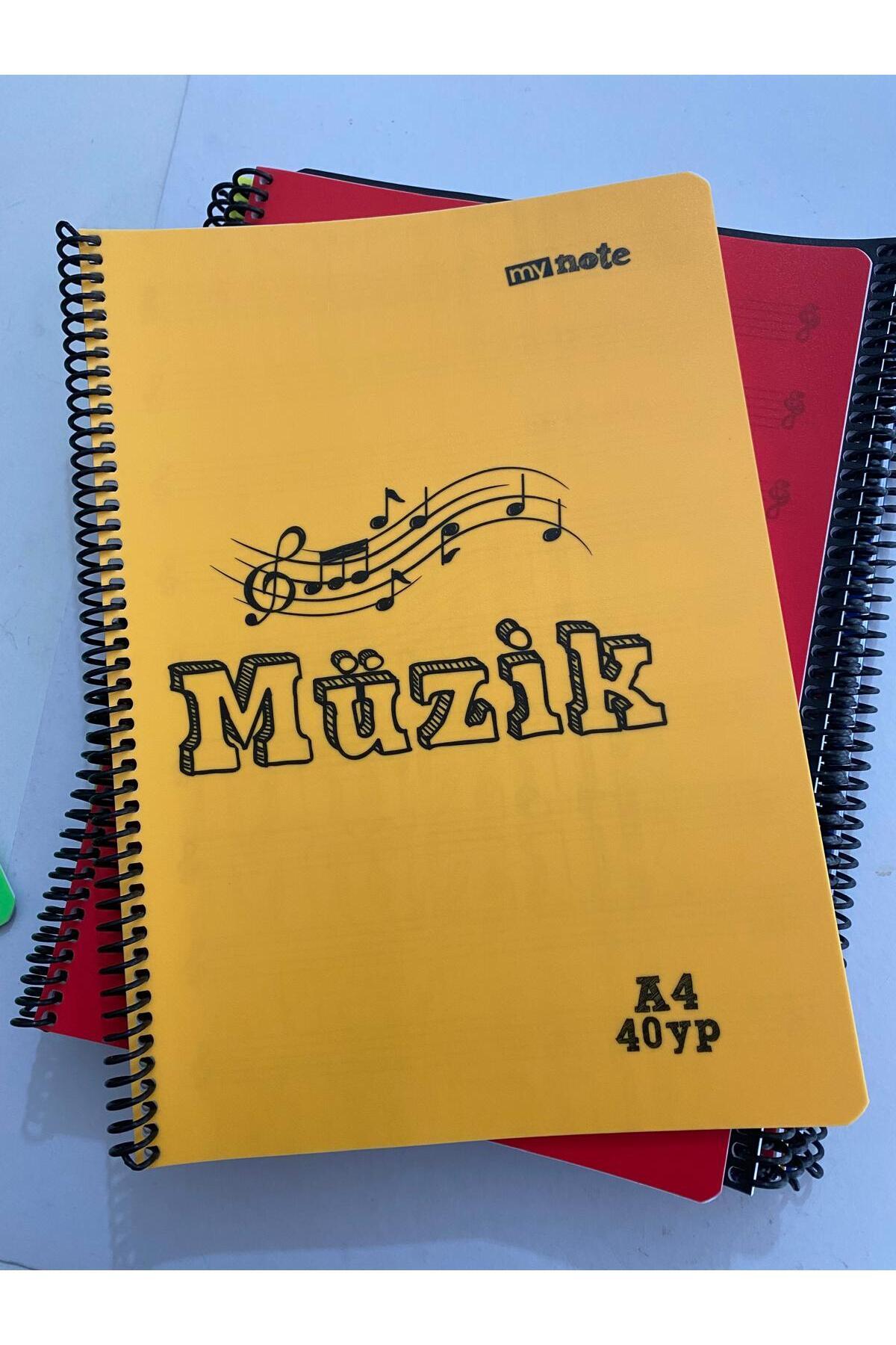 Mynote-A4 40 Sheets Spiral Music Book 2 Pcs 1