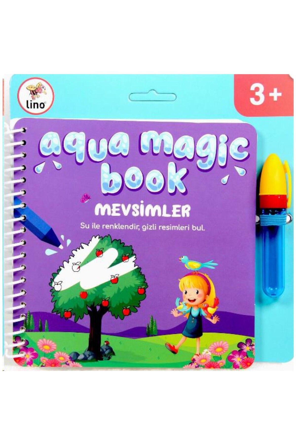 Lino Aqua Magic Book Mevsimler (SİHİRLİ BOYAMA KİTABI) Tfl-1005