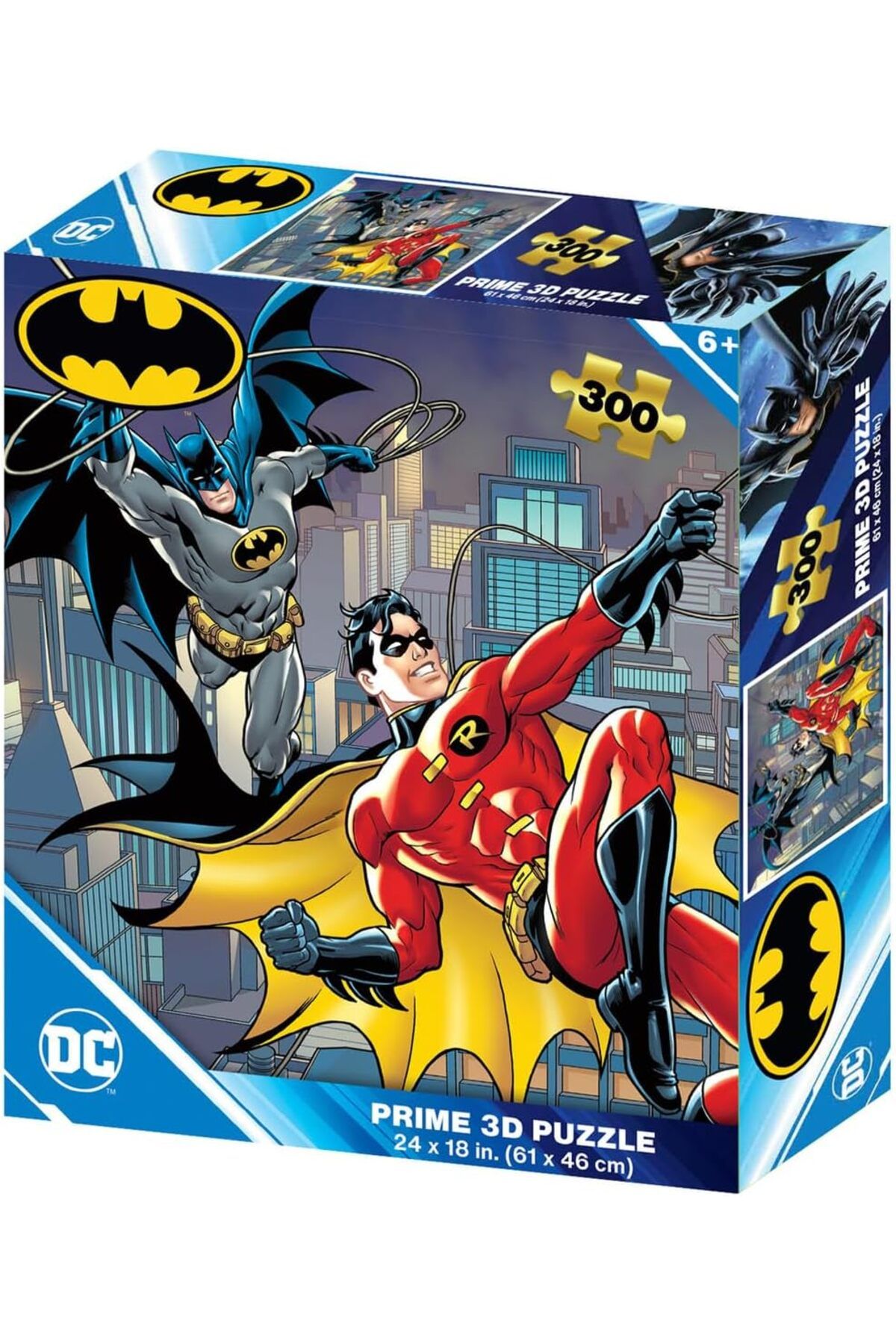 STOREMAX alnsgrup 3D Batman Ve Robin 300 Parça Yetişkin Puzzle 32710 shphx 897754