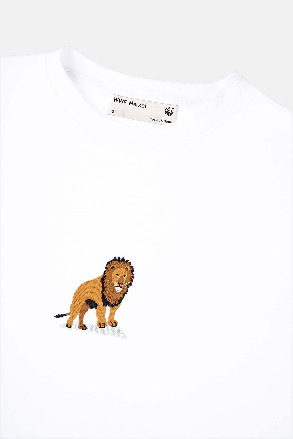 WWF Market-White Lion Supreme T-Shirt 6