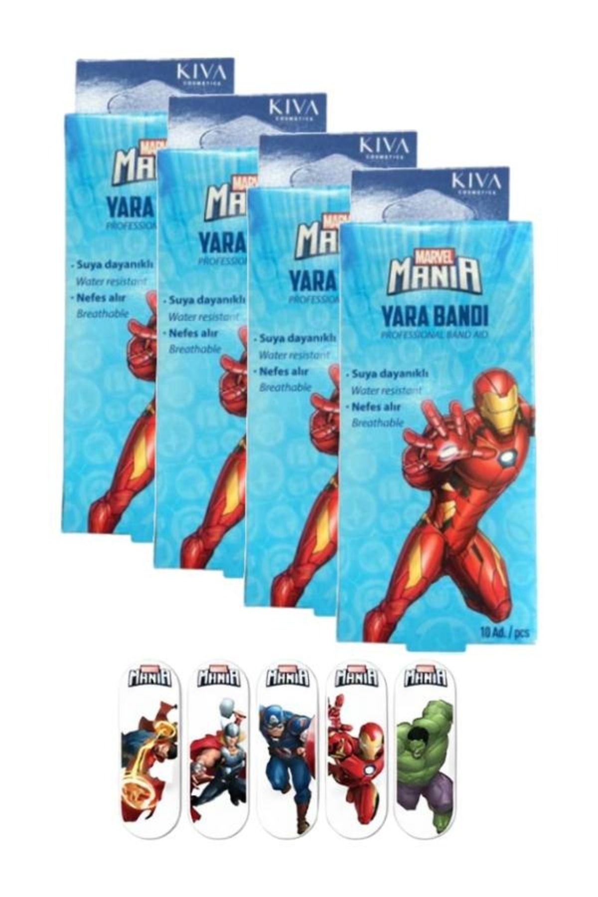 Marvel IronMan Iron Man Yara Bandı 10'lu (4 Adet)