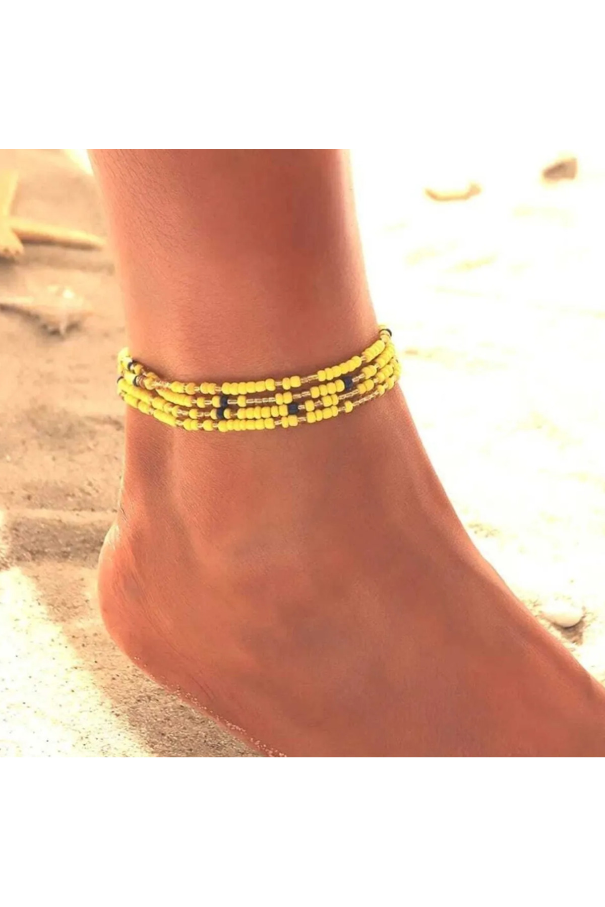 DMA AKSESUAR Lastikli Kum Boncuk Halhal