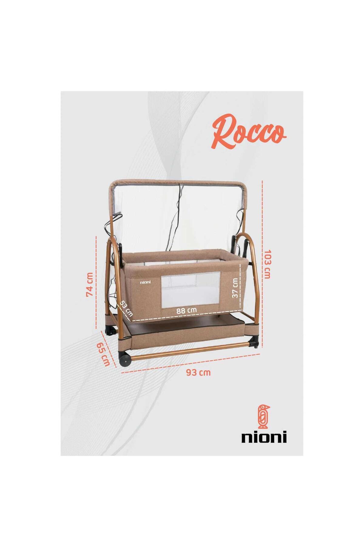 nioni Rocco Sallanan Beşik İç Yatak Dahil fotoğrafı 3 (önizleme)