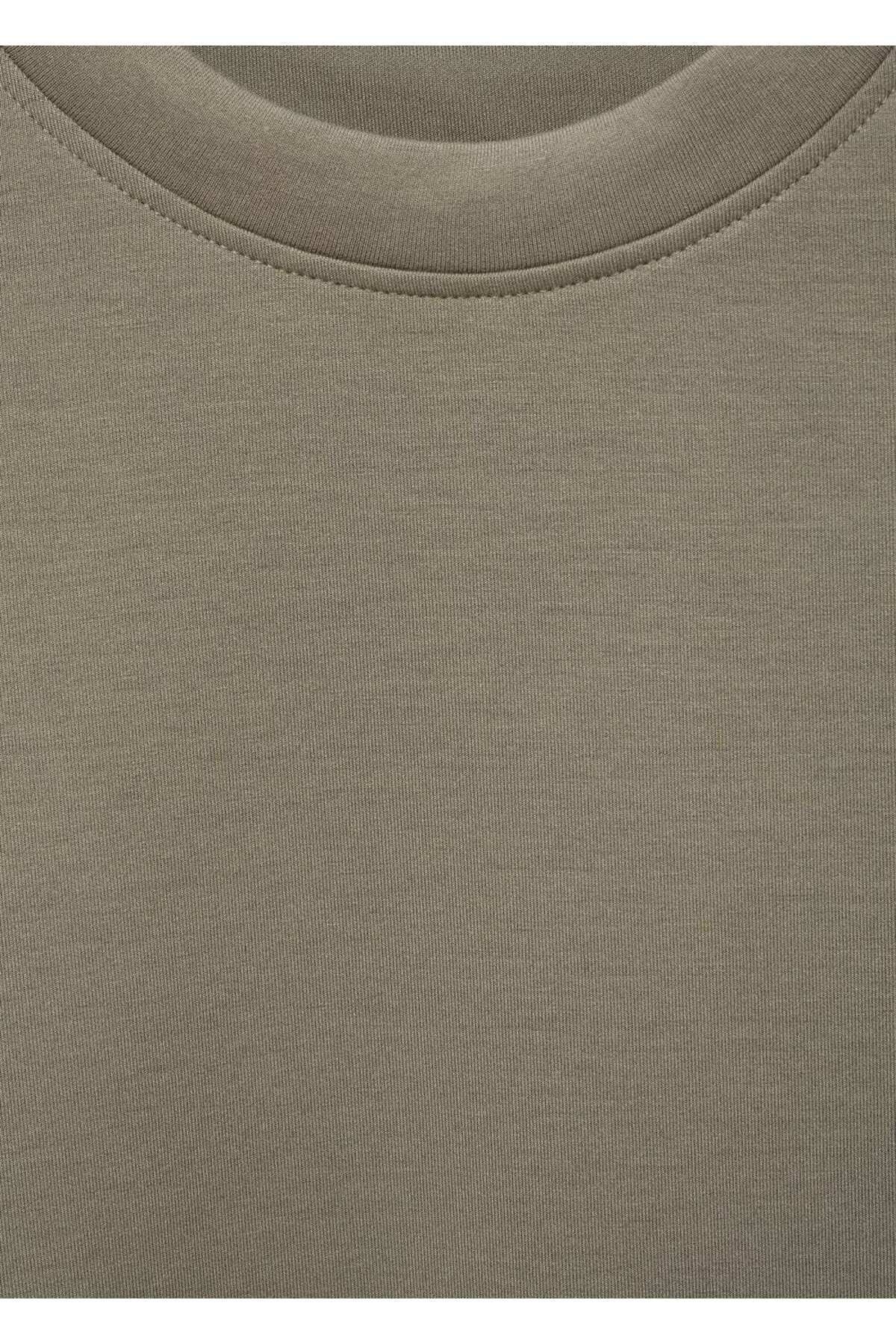 MANGO Man-Látkové tričko Regular Cut 8