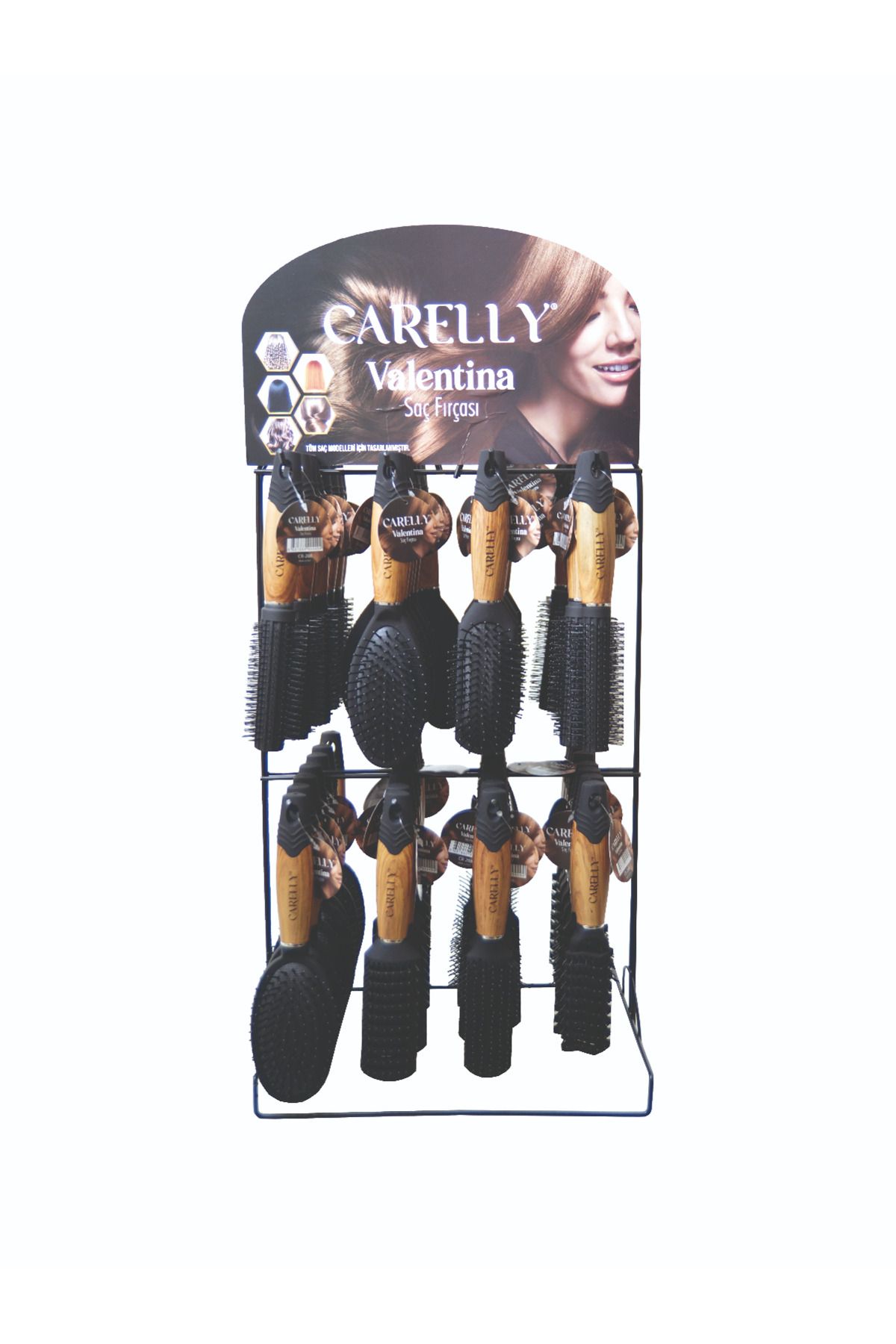 Royaleks Group-Valentin 1 Piece Royaleks-Cr-208 Hair Brush 1