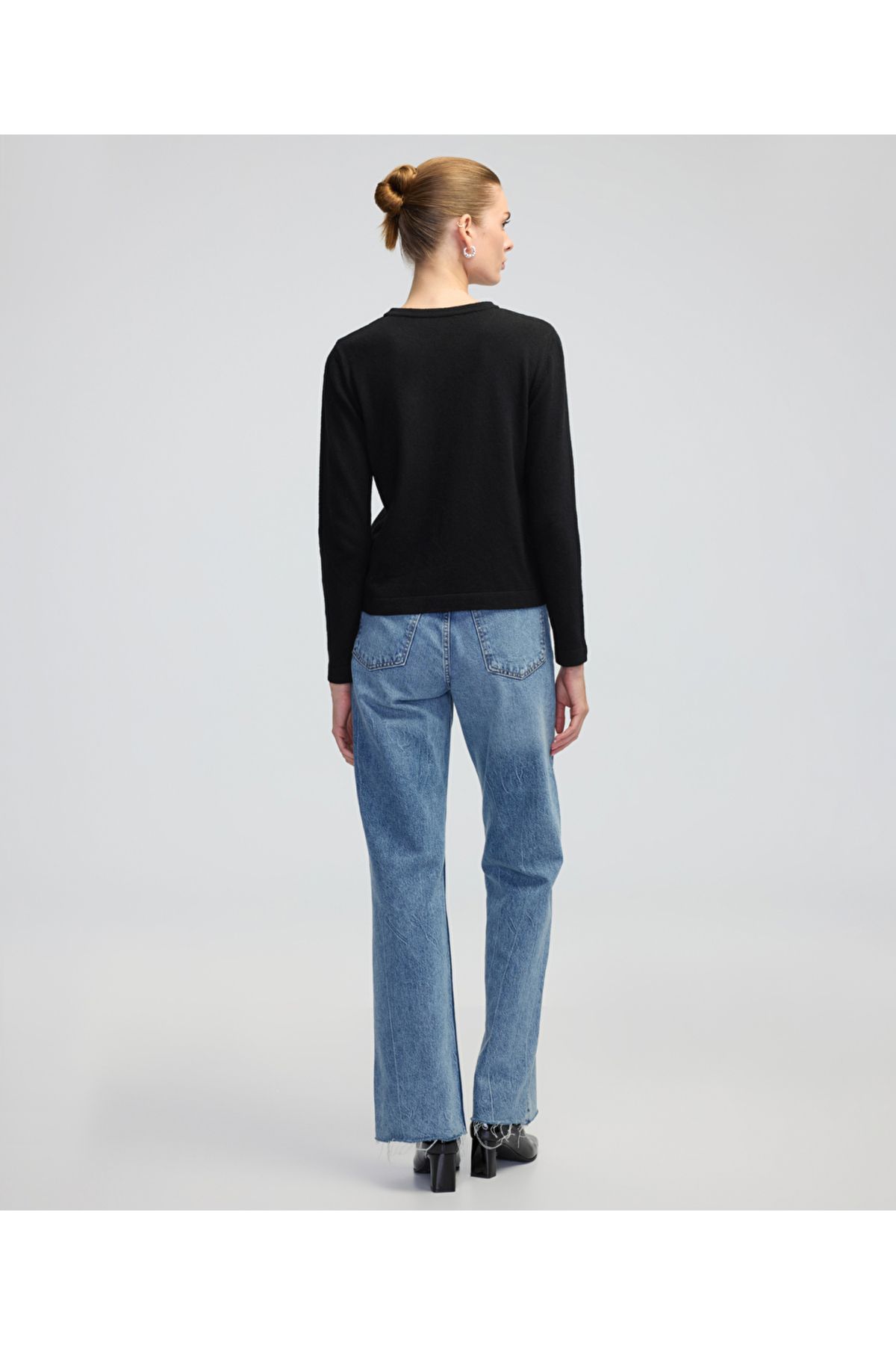 İpekyol-Cashmere and Wool Blended Embroidered Knitwear Cardigan 5