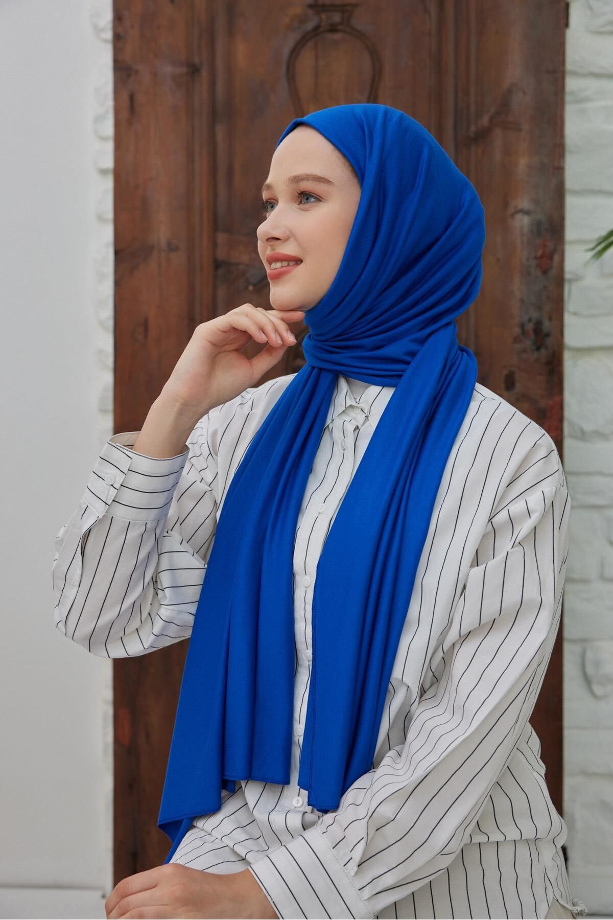 Şalland-Saks Color Combed Cotton Shawl 4