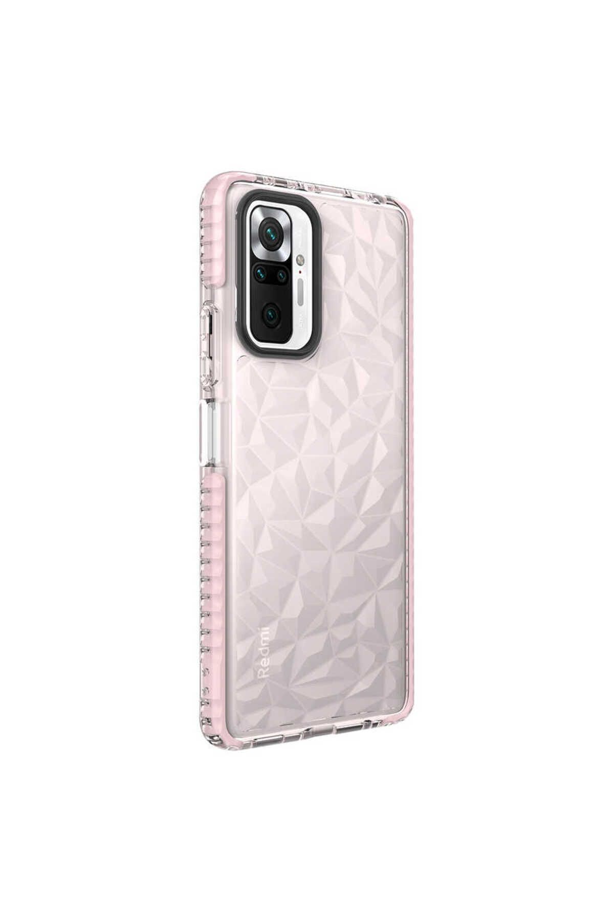 gaappy Iceberg Serisi Xiaomi Redmi Note 10 Pro Pembe Kapak