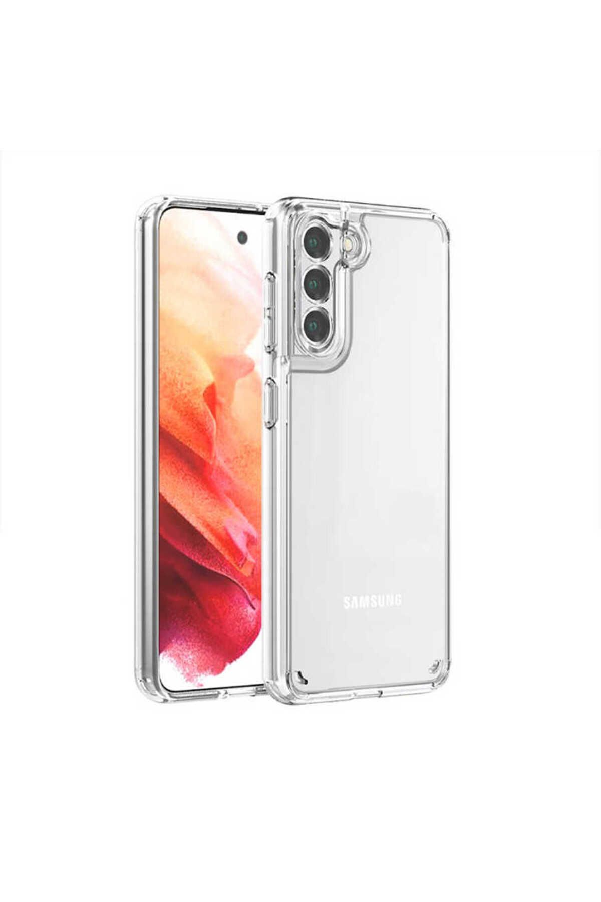 gaappy Boss Serisi Samsung Galaxy S21 Plus Şeffaf Kapak