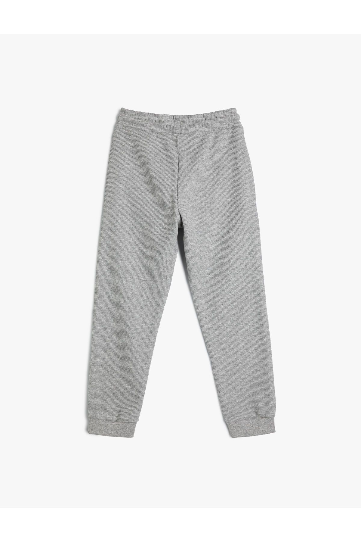 Koton-Basic Jogger Sweatpants with Pockets and Tie Waist 2