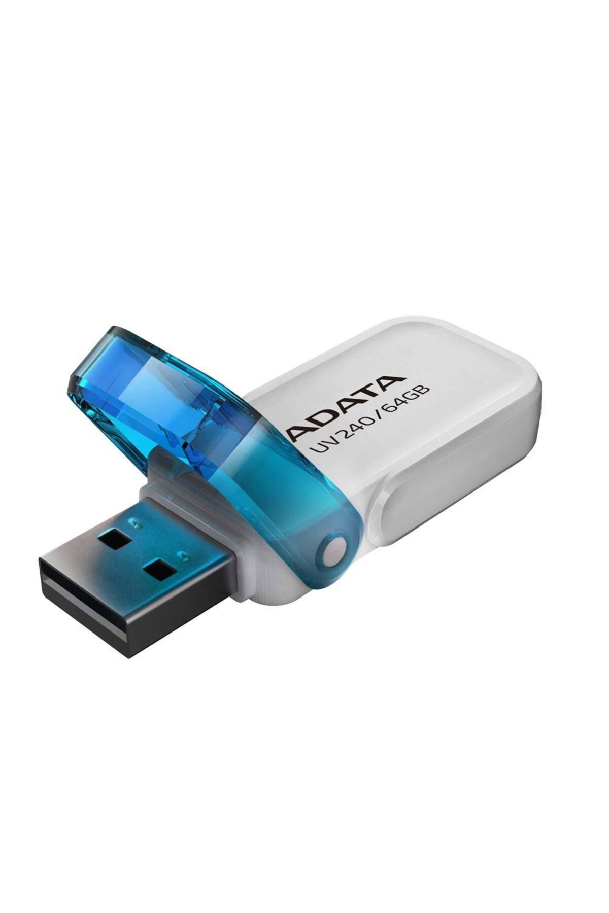 Adata Auv240-64g 64gb Usb2.0 Beyaz Flash Bellek