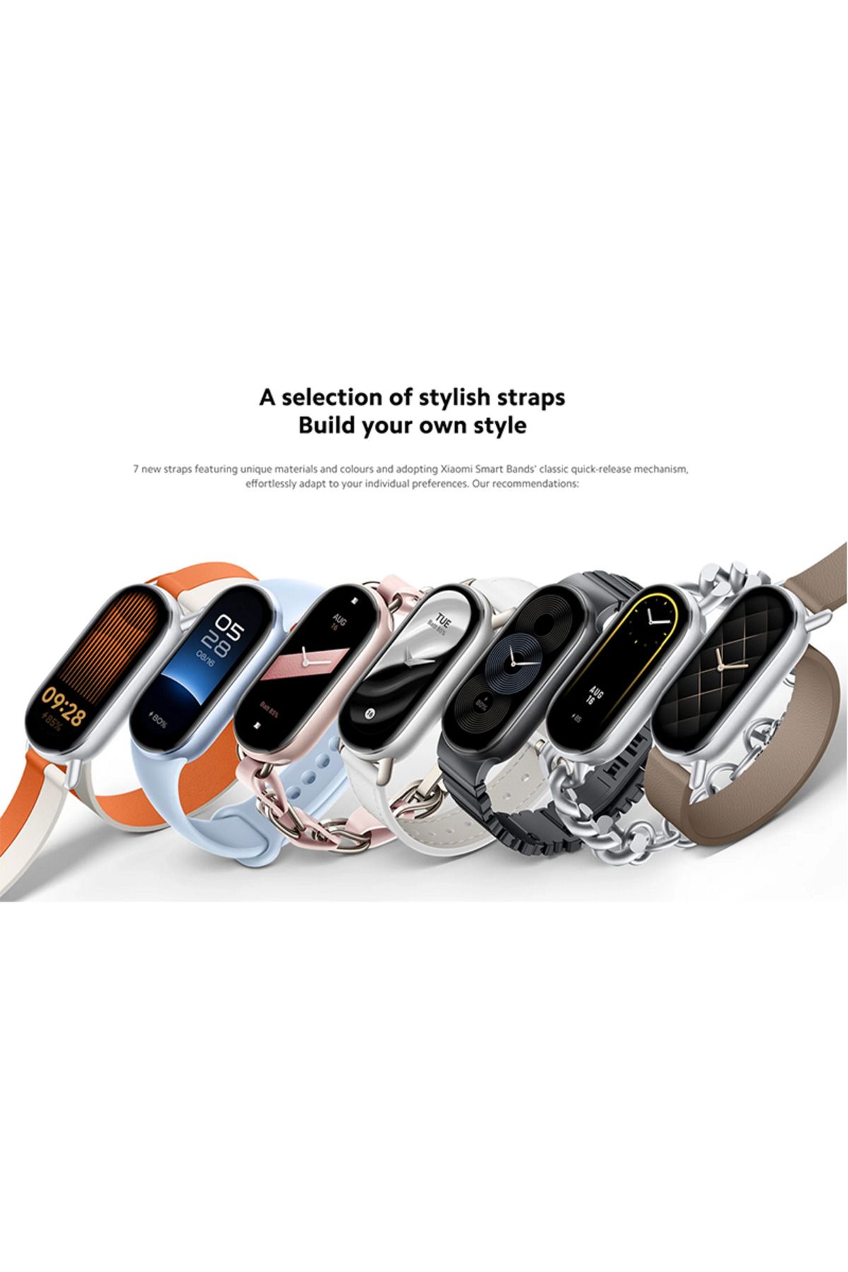 Xiaomi-Smart Band 9 BHR8345GL - Mystic Rose 8