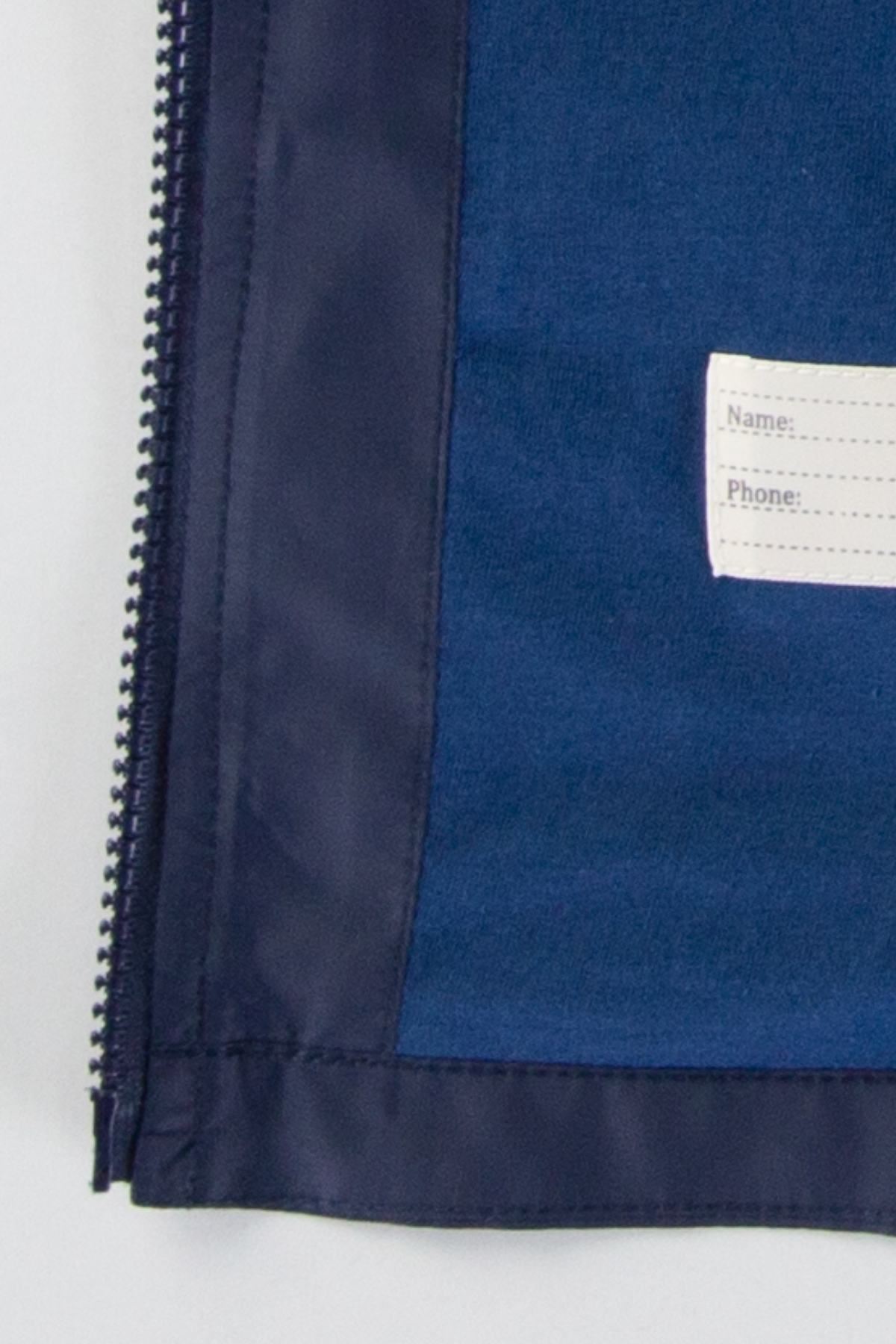 MDM Panda Ayı Desenli Kapşonlu Fermuarlı Pamuk Astarlı Cepli Kız Erkek Bebek Yağmurluk Mont Tulum Çocuk fotoğrafı 4 (önizleme)