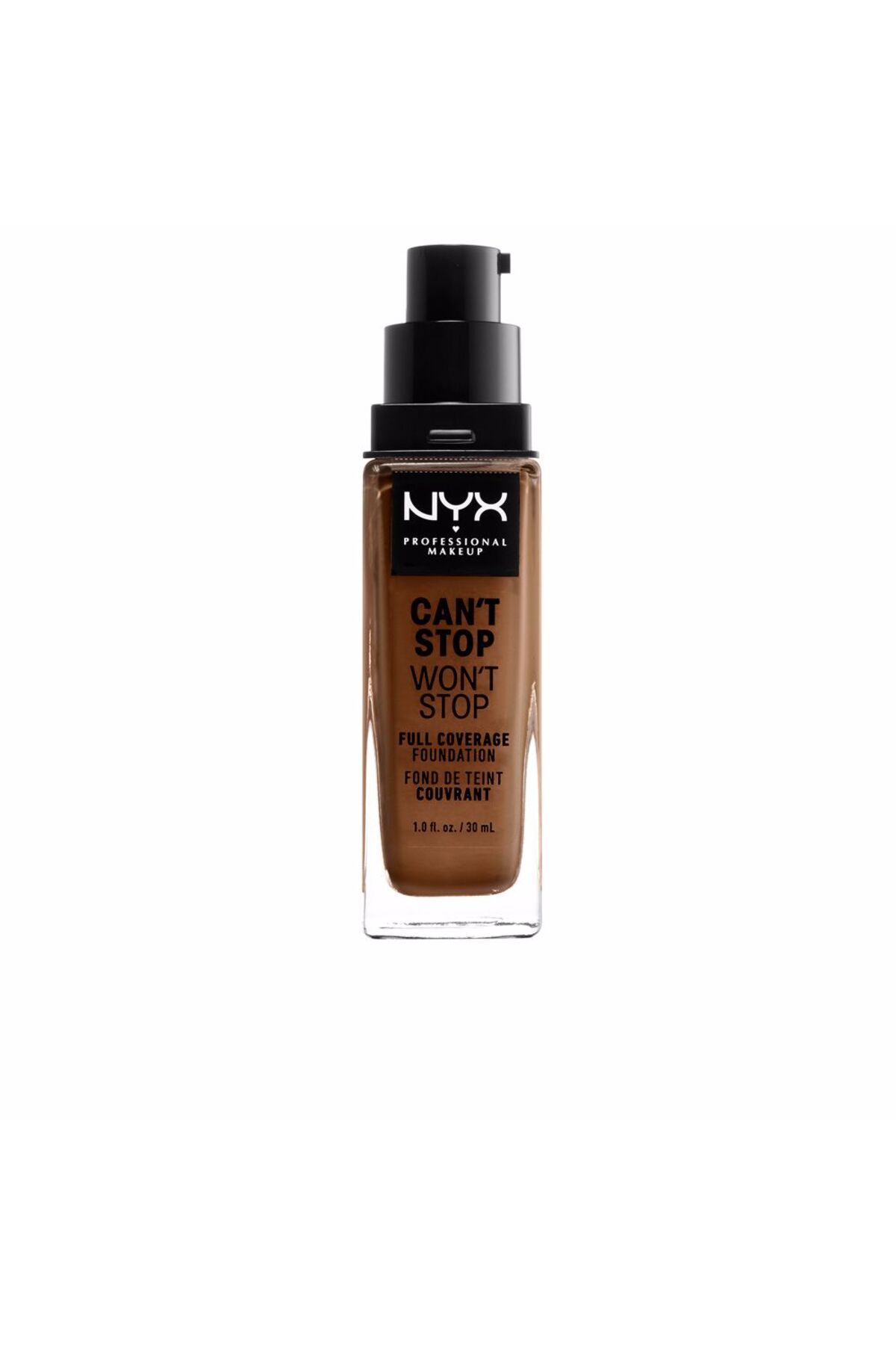 NYX Professional Makeup-Can&#39;t Stop Won&#39;t Stop Foundation mit vollständiger Abdeckung #cappucciono 30 ml 1