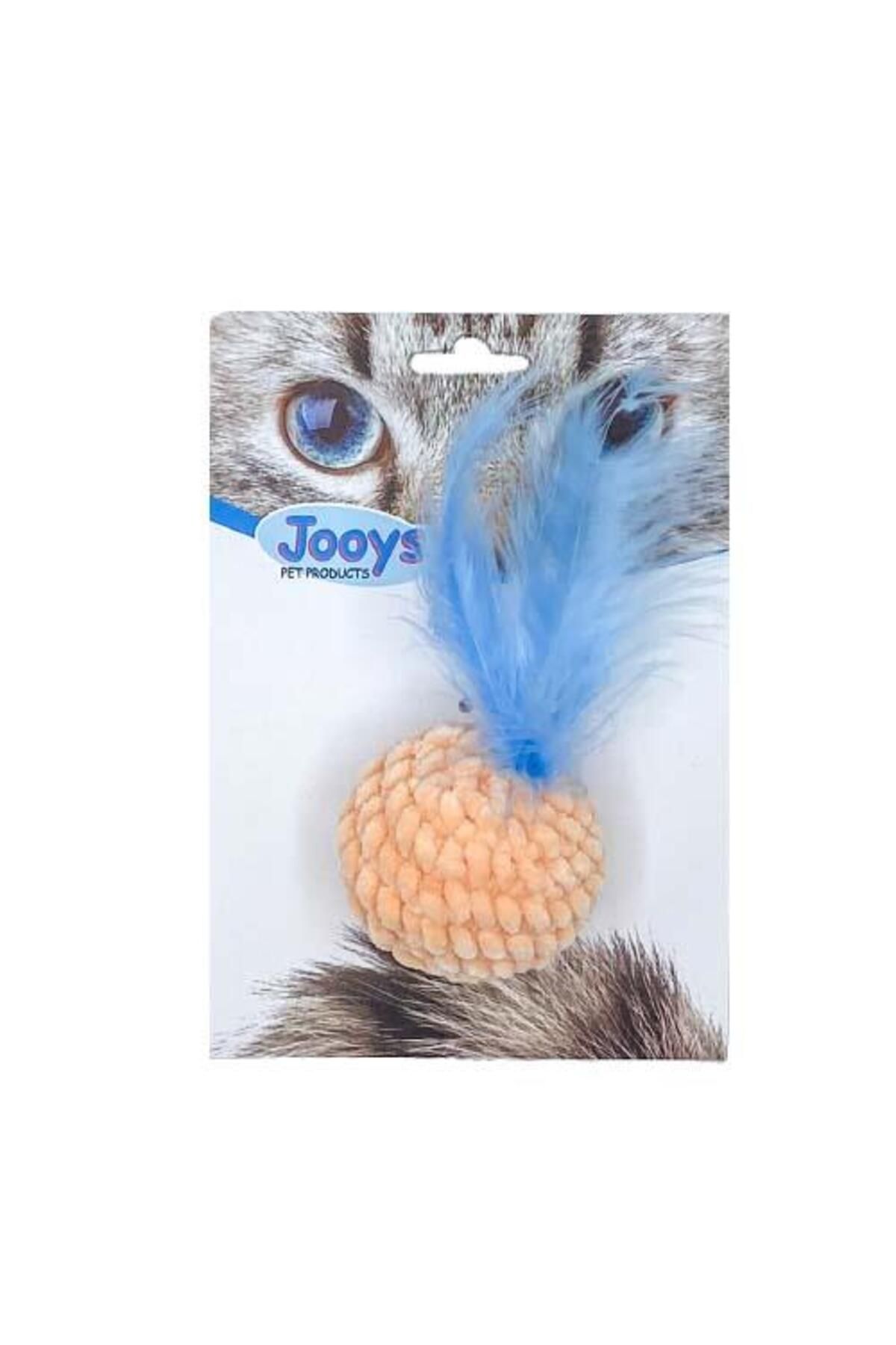 Jooys Kadife Kedi Topu - Tüylü