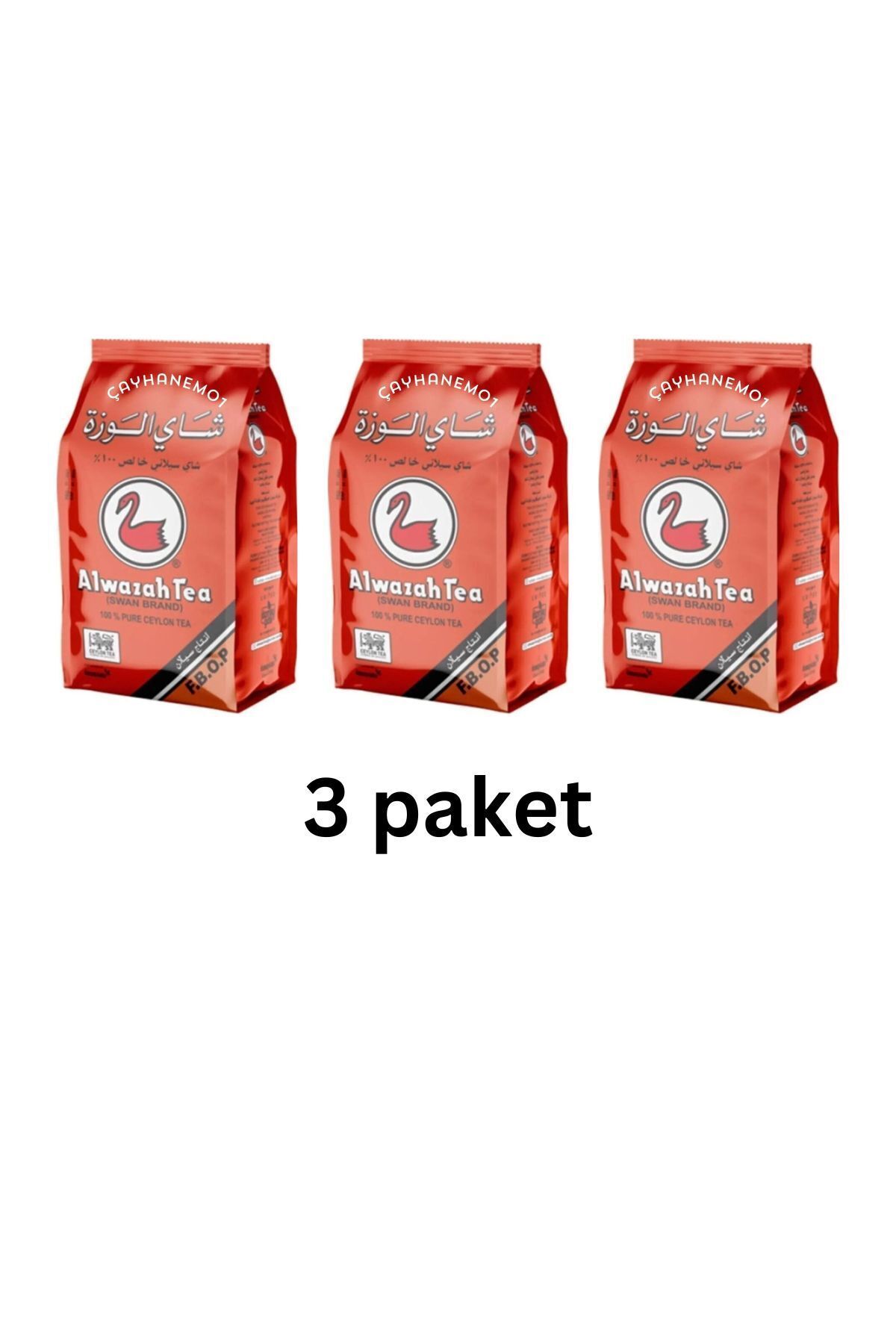 ALWAZAH TEA 400 gr X 3 Paket