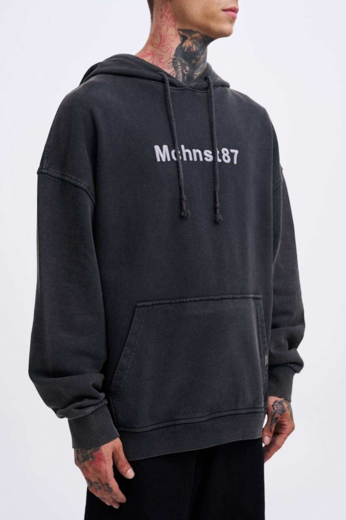 Machinist-Sweatshirt - Black - Oversize 3