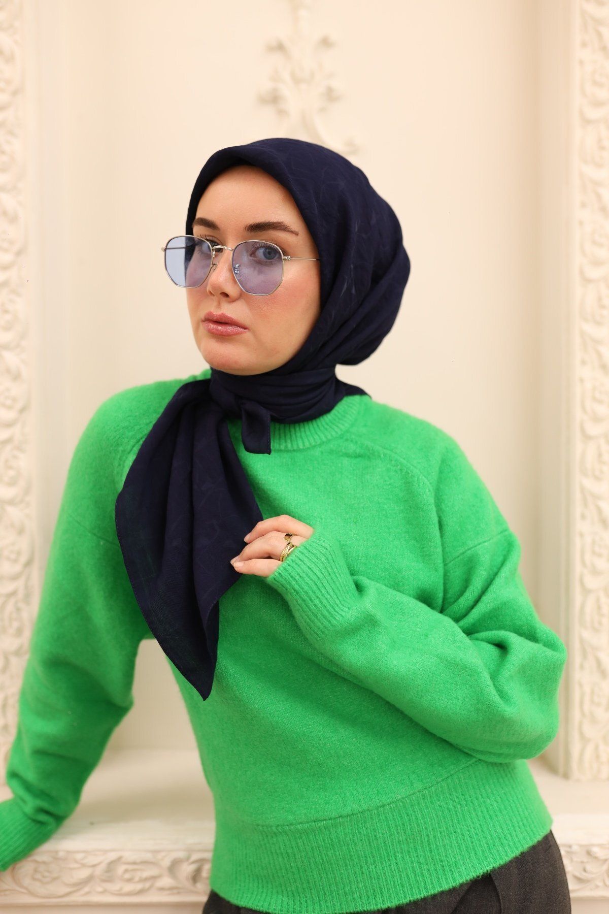 Silk Home-Prime Scarf 78010-02 3