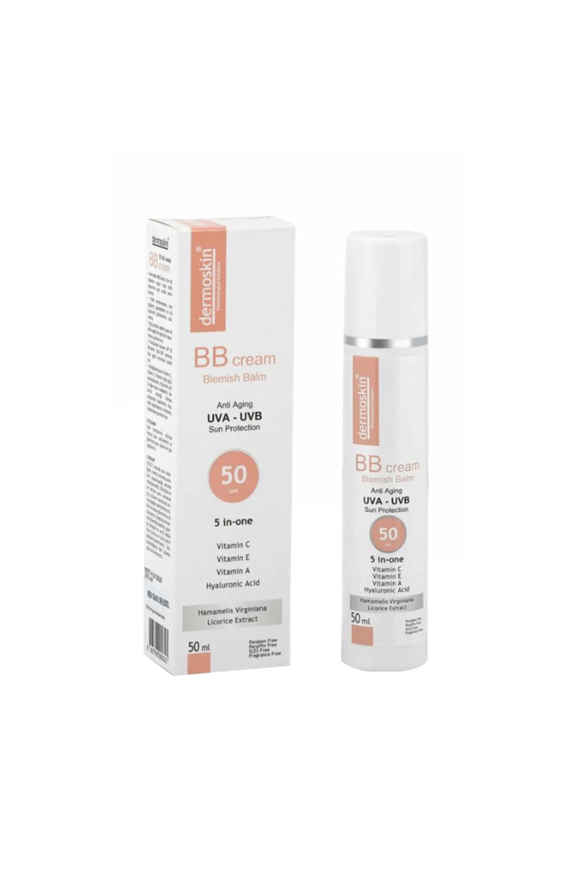 Dermoskin Spf50 BB Cream 50 ml