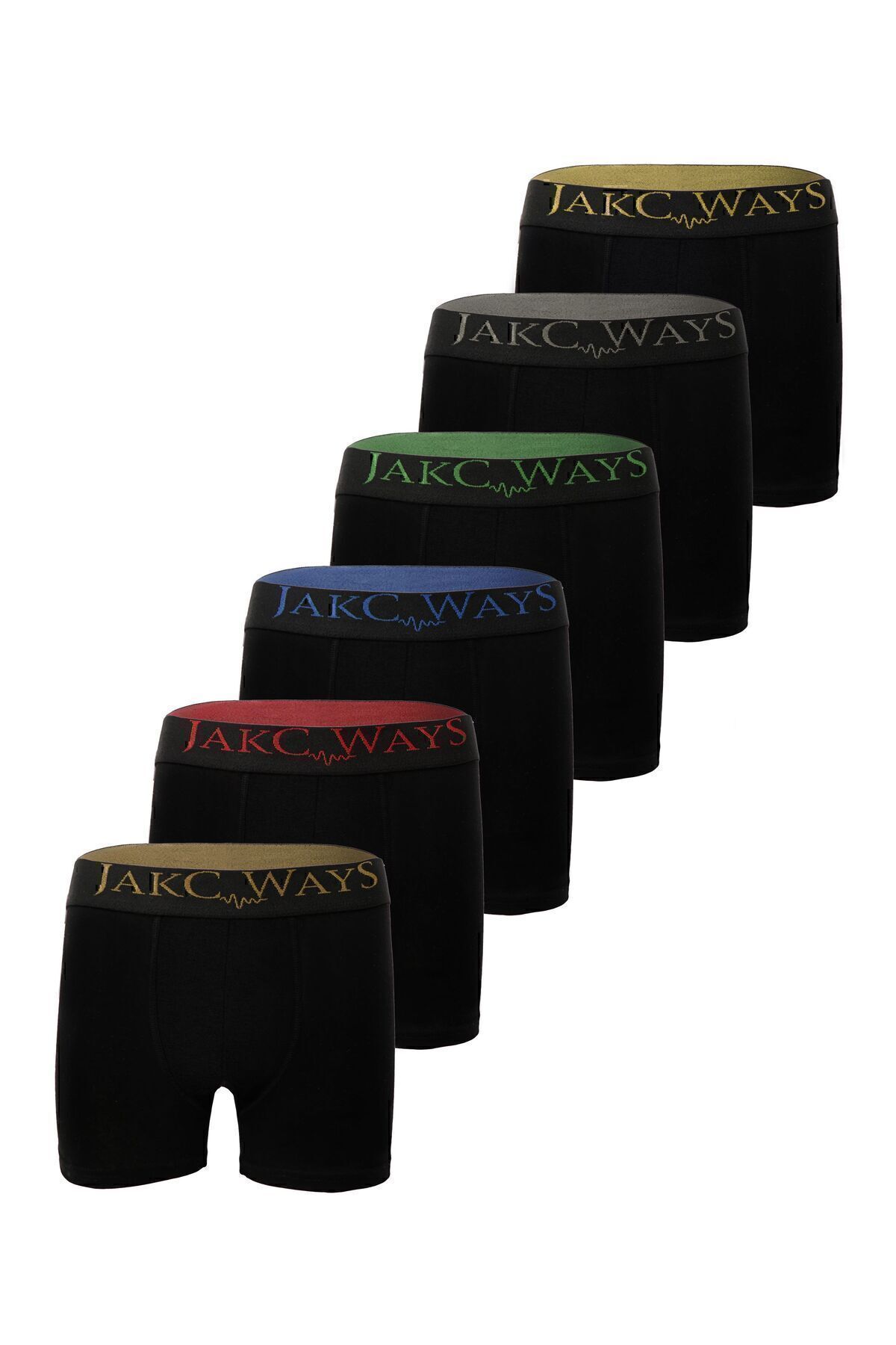 boxer noir pour hommes 6 paquets de caleçons extensibles en coton de qualité supérieure