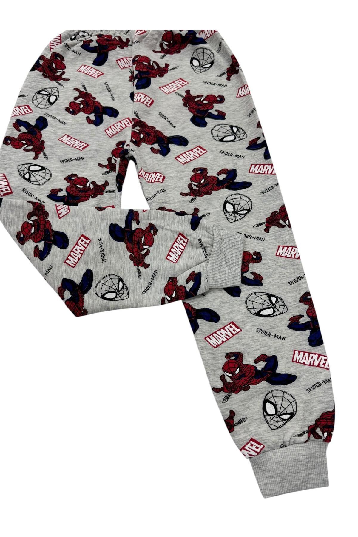 Esterella-Marvel Printed Raised 2 Thread Pajama Bottom/ Children's Single Bottom Pants/ Boy's Pajama Bottom/ Slim Fit 3