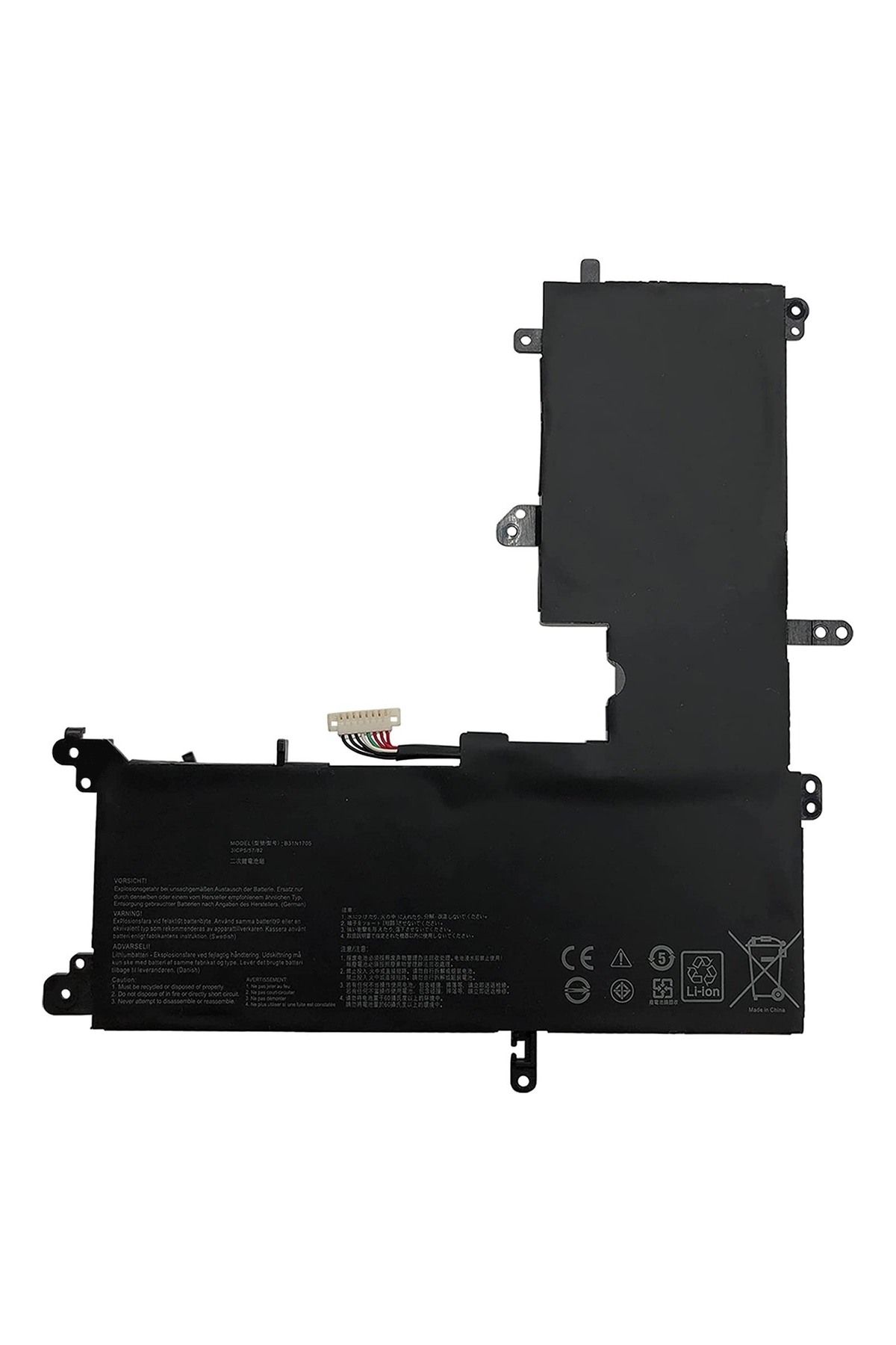 OEM Parça Kodlu B31N1705 TP410U, TP410UR B31N1705 Asu s Uyumlu Laptop Batarya