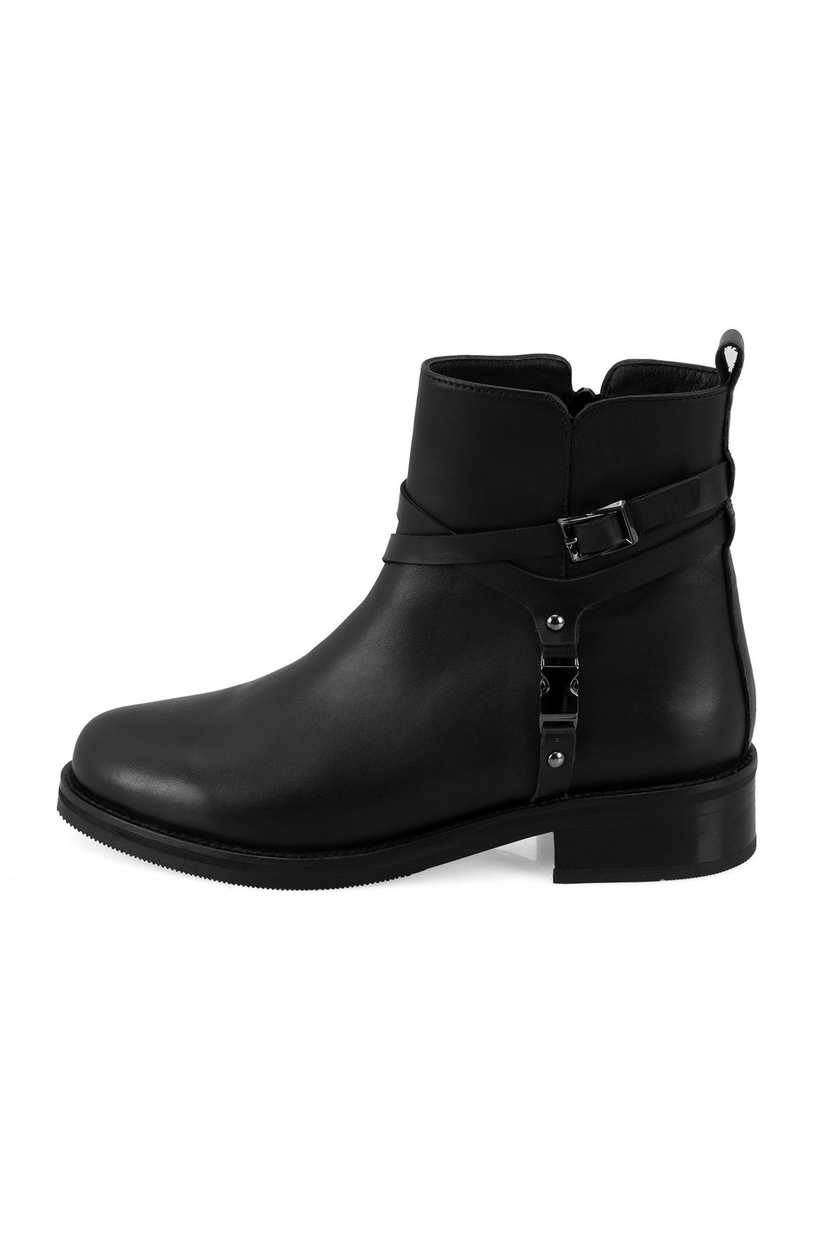 Desa-Lillia Black Women's Leather Boots 3