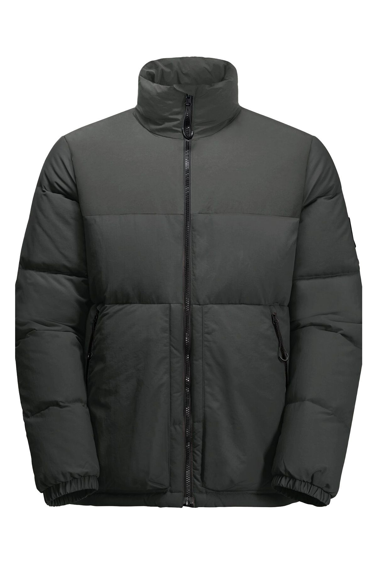 Jack Wolfskin-Dellbrueck Unisex Black Outdoor Coat - 1207561 -6502 1