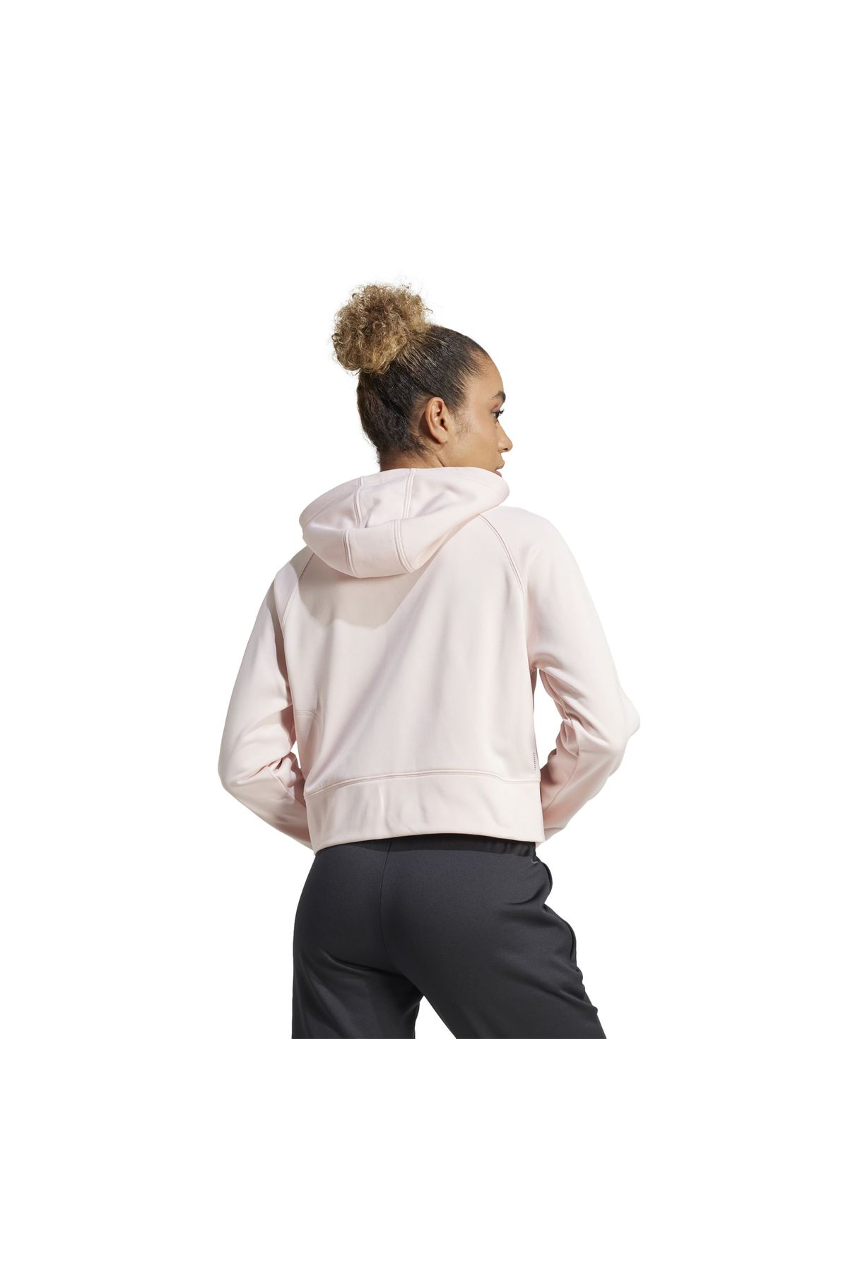 adidas-Adidas W Gg Fz Hd Women's Pink Jacket - Ix5067-K 2