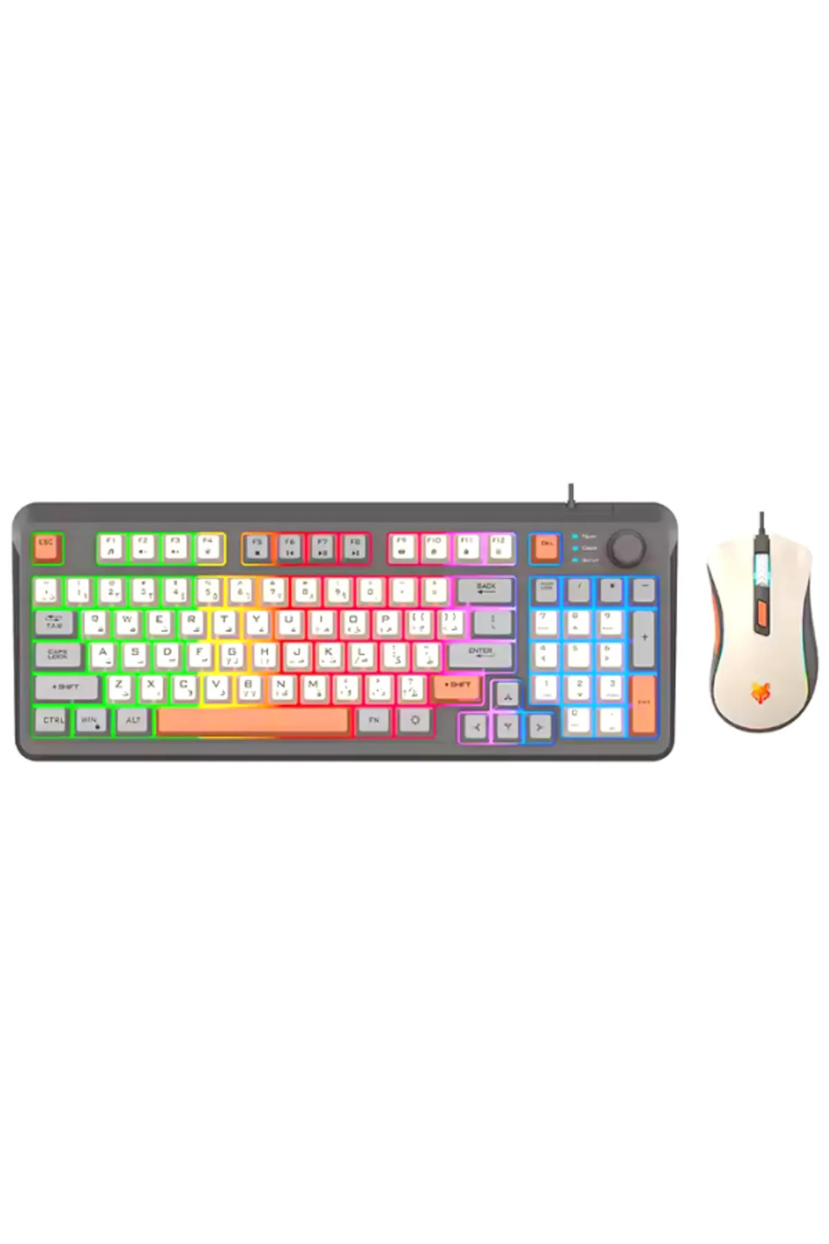 Sarftech K820 RGB Arkadan Aydınlatmalı Dokunmatik Ses Kontrol ...