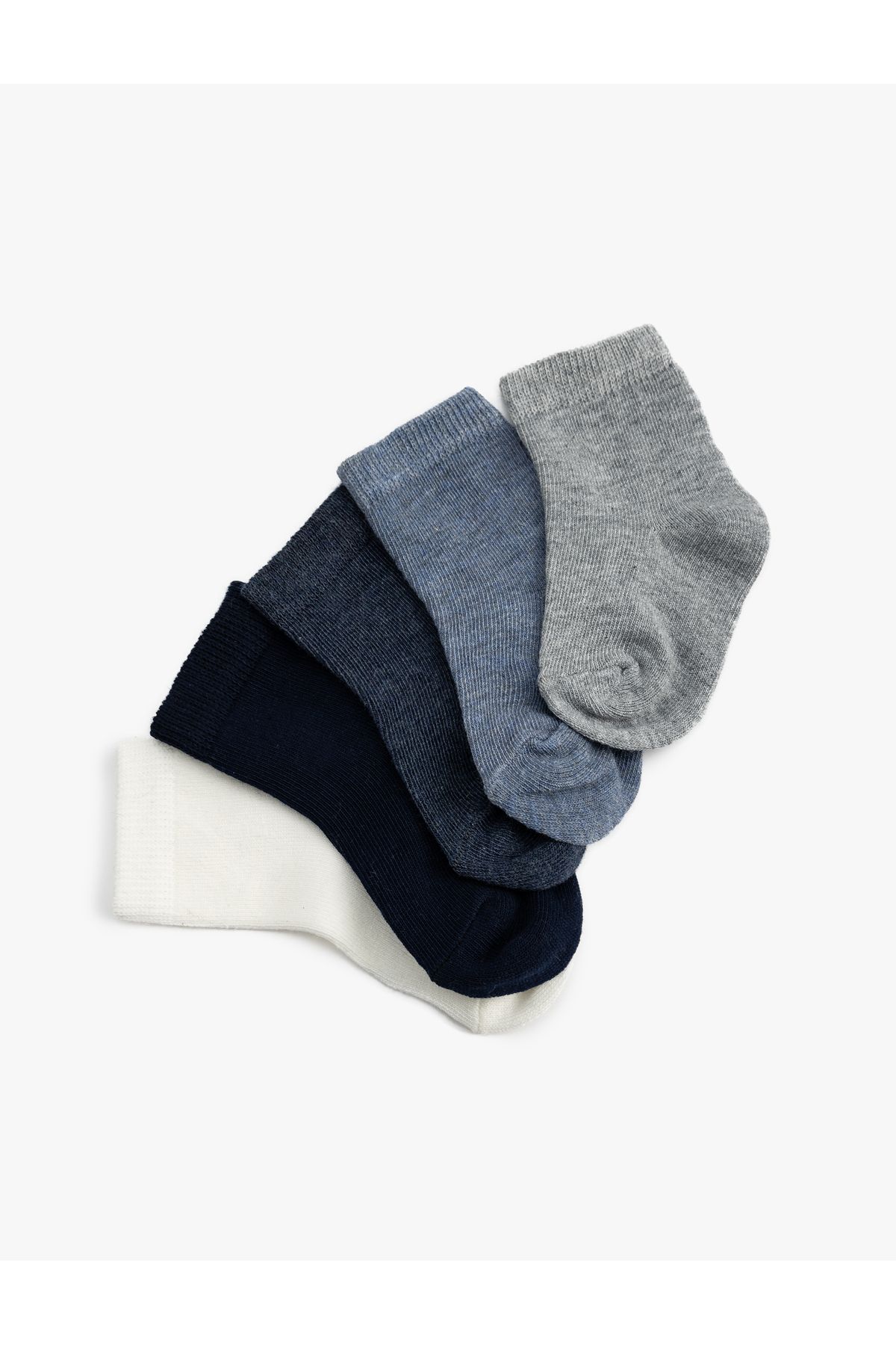 Koton-Basic Cotton 5-Piece Sock Set 1