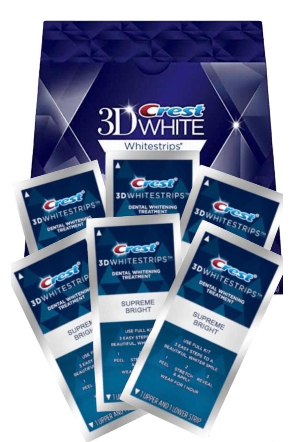 P&P Crest 3d Whitestrips Professional Effects Diş Beyazlatma Bantları (6 Bant)Crest 3d Whitestrips - 3/6