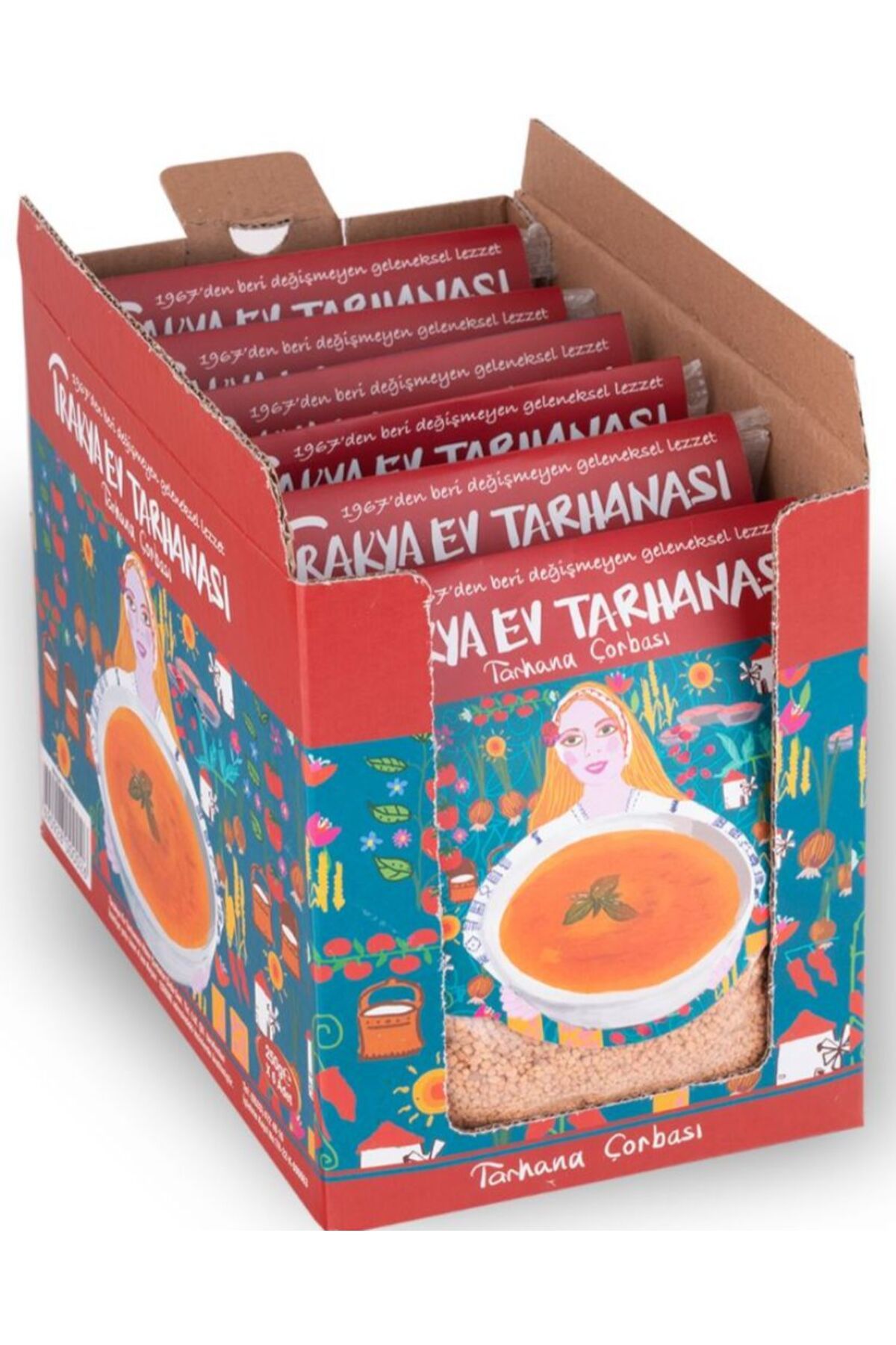 TRAKYA EV TARHANASI TARHANA 1500 GRAM 250 GRAMLIK 6 PAKET