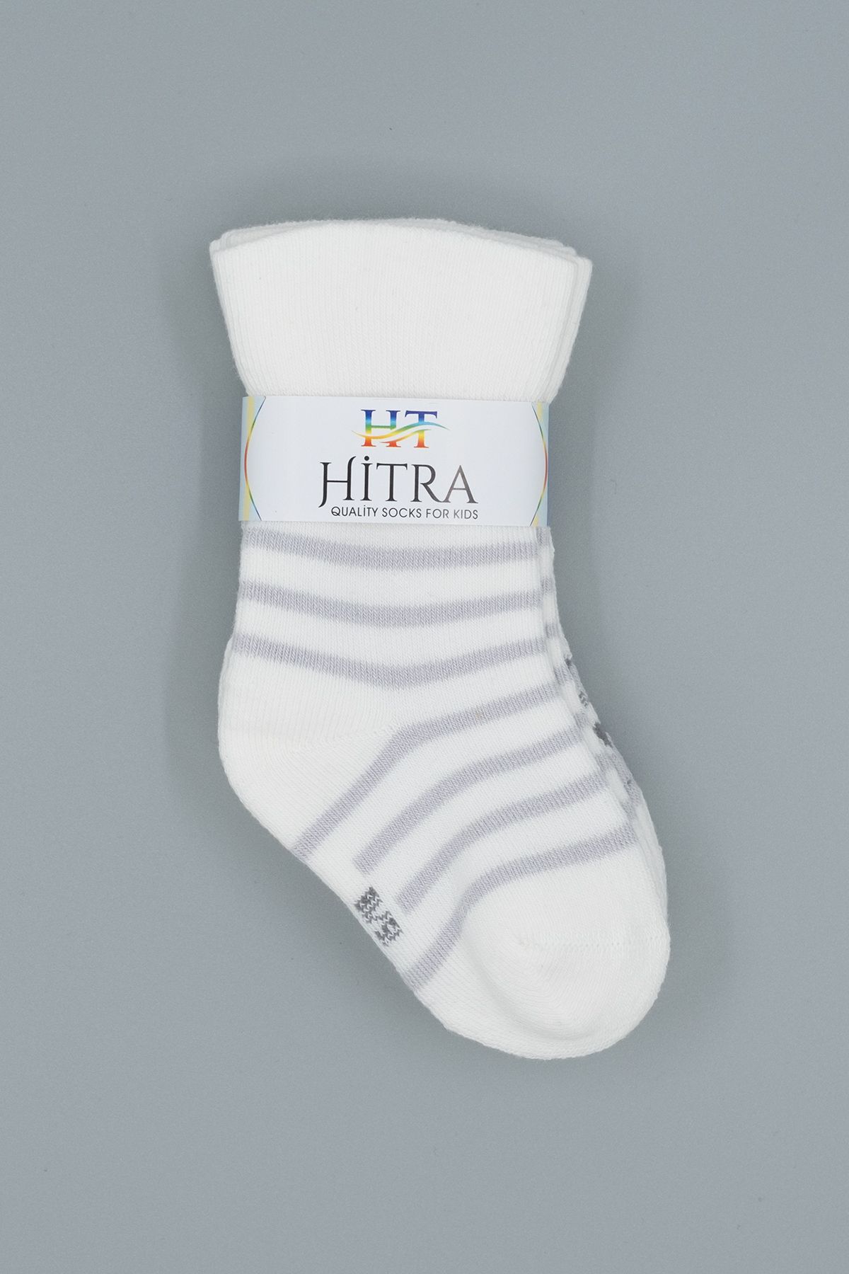 HİTRA-Hitra Textile 2-Piece Organic Seamless Winter Baby/Child Socks 3