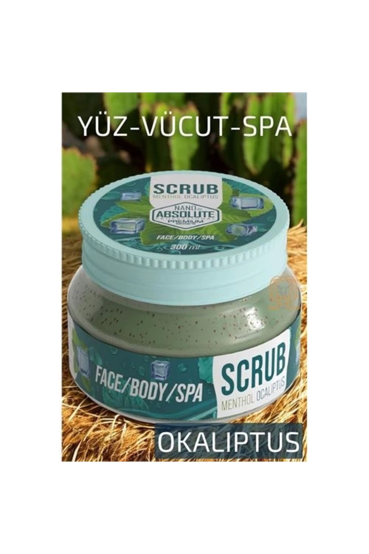 ModaCar 4 Adet Mentol Ocaliptus Scrub Peeling Nano Absolute Professional 719476