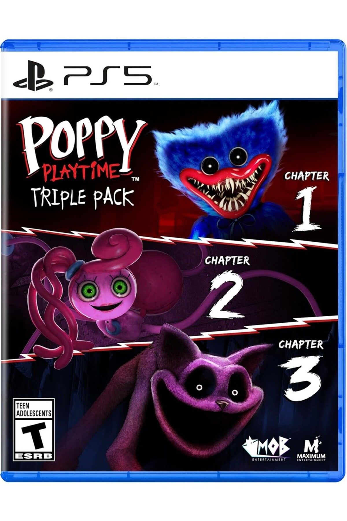 Maximum Games Poppy Playtime Triple Pack Ps5 Oyunu