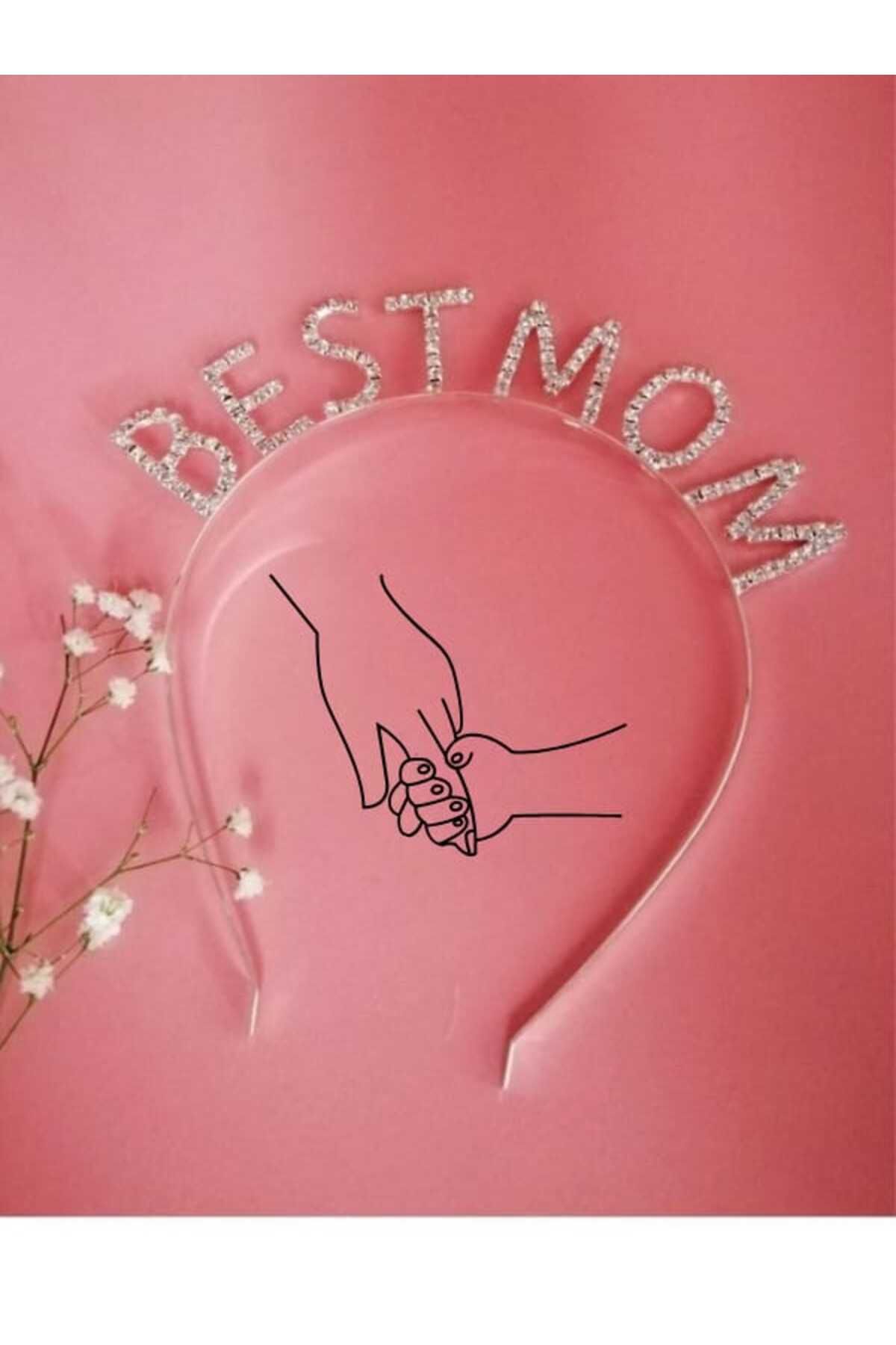 Hepimizin Rochie De Petrecere Cu Coroană Argintie Best Mom Cu Pietre De Zircon - All Ages