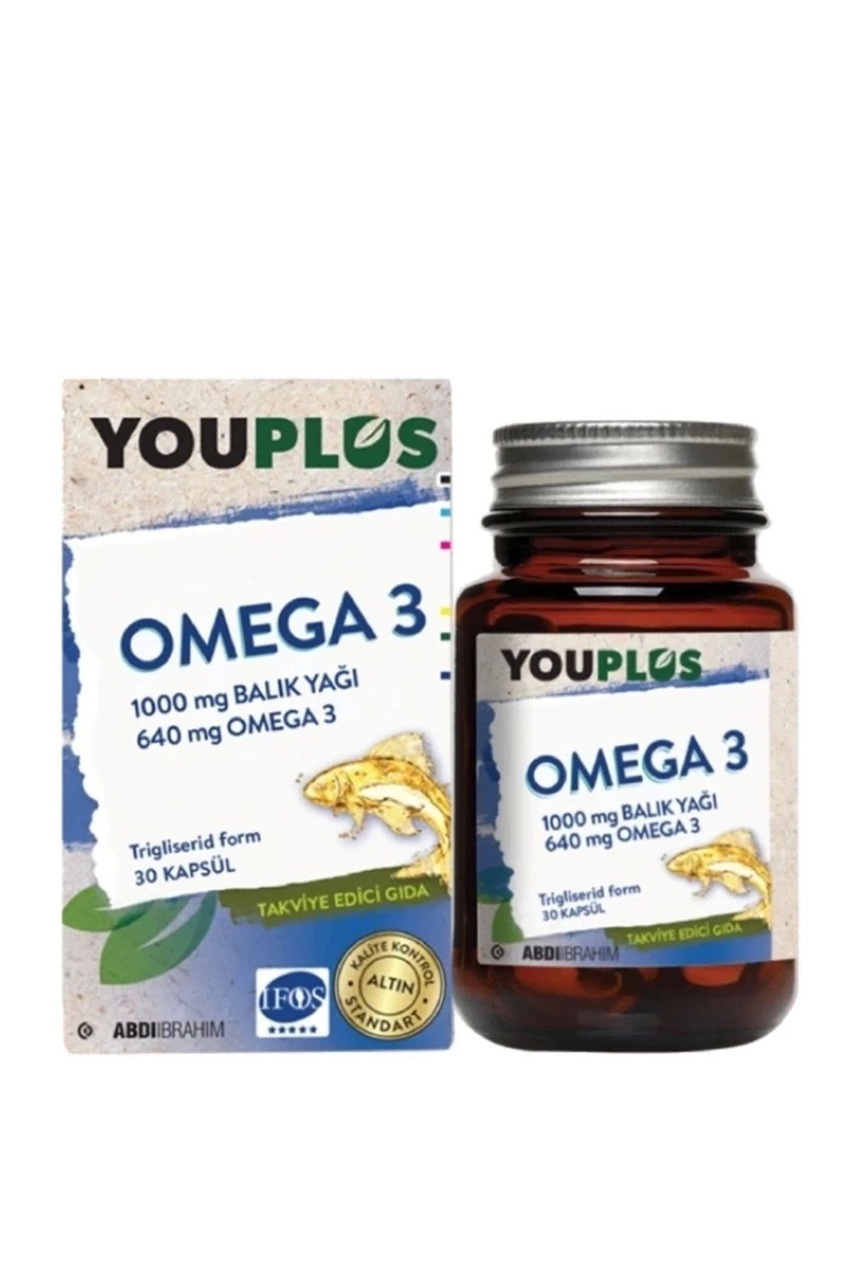 Youplus Daily Omega-3 30 Kapsül