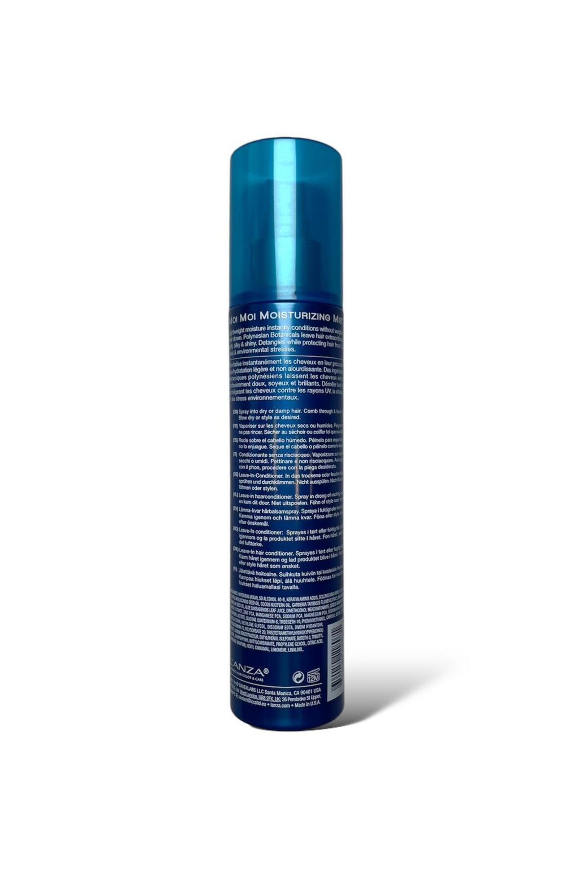 Nemlendirici Saç Bakım Spreyi • L'ANZA Healing Moisture Moi Moi Mist • Hafif Nem & Anti-Frizz Koruma — SLTYCFFE5B138E000000 — تصویر 2 از 2