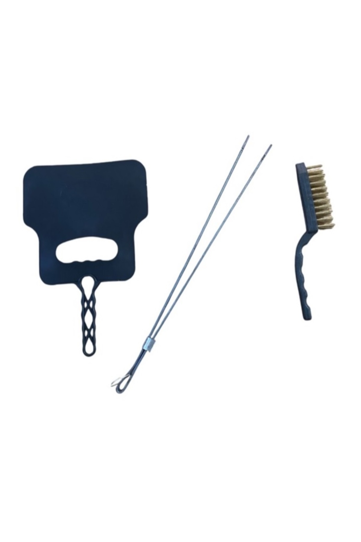 mobilreyon Mangal Barbekü Izgara Seti , Köz Maşası - Tel Fırça - Yelpaze