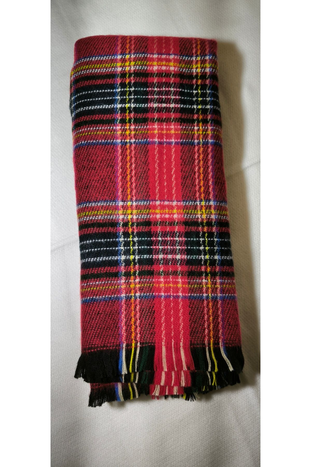 FRESCO SCARFS-Soft Textured Colorful Square Patterned Scarf Shawl Shoulder Shawl 6