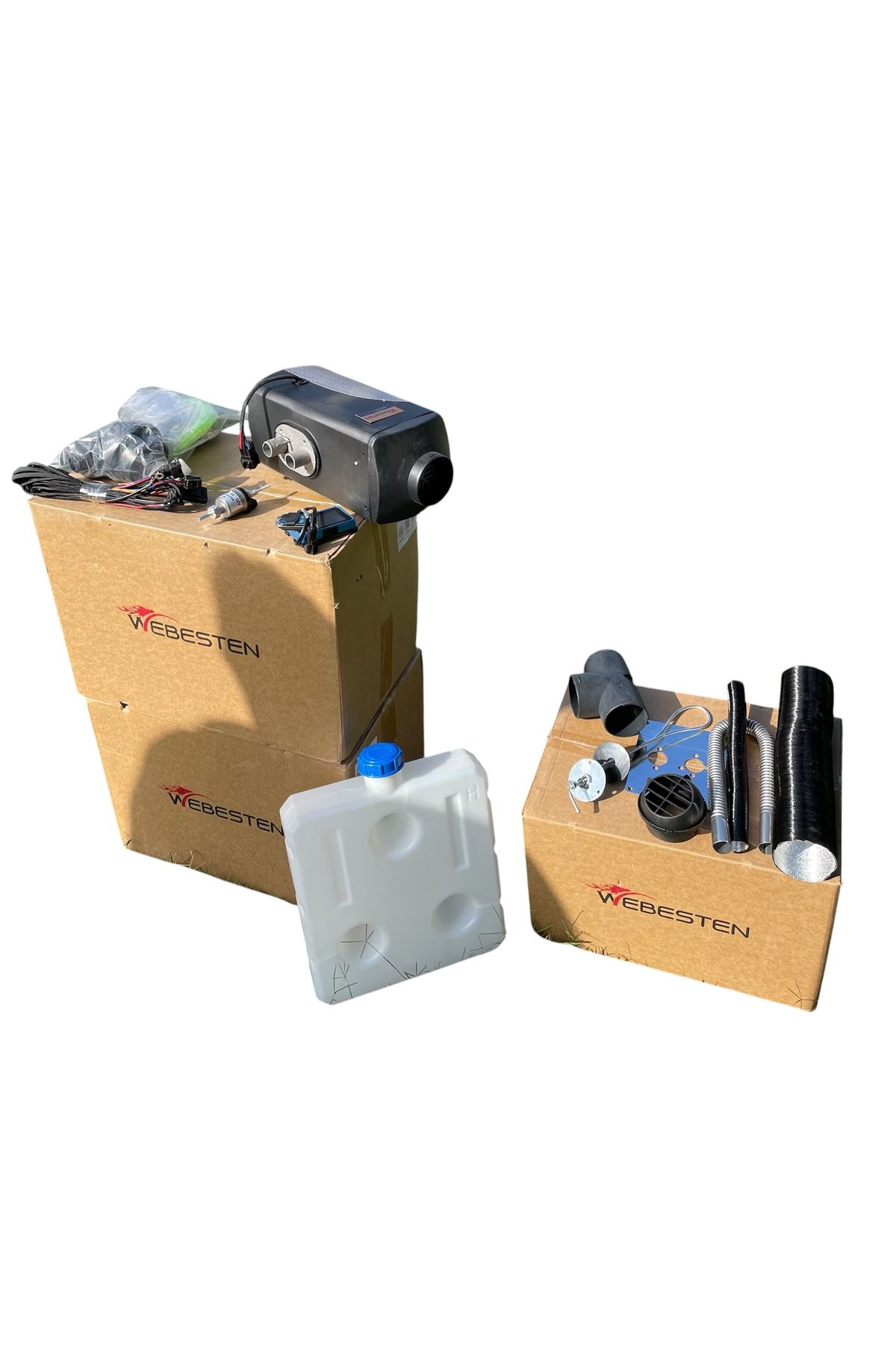 WEBESTEN Vebasto Muadili Dizel Isıtıcı 12/24v (Telefon kontröllü)