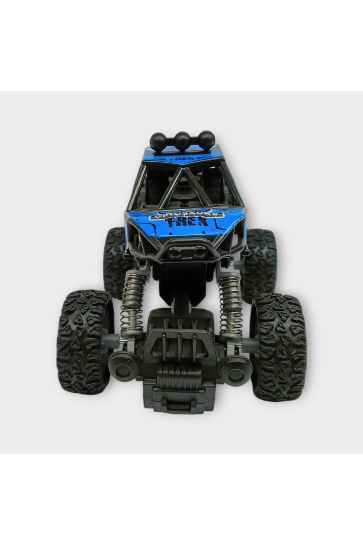 Wovna-Pull Drop Cross Buggy Car - Blue 5