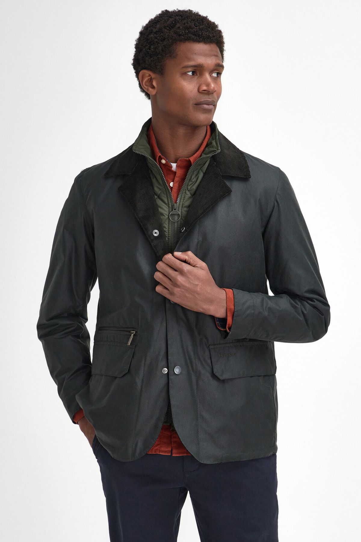 ژاکت روغنی Craster Sg51 Sage Barbour