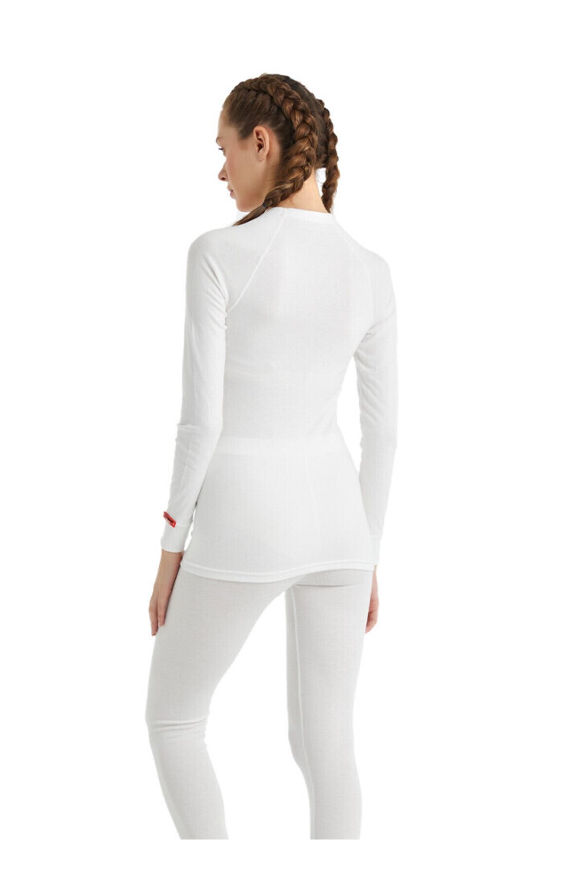 Blackspade-Unisex Thermal T-Shirt Level 2 9259 - White 3